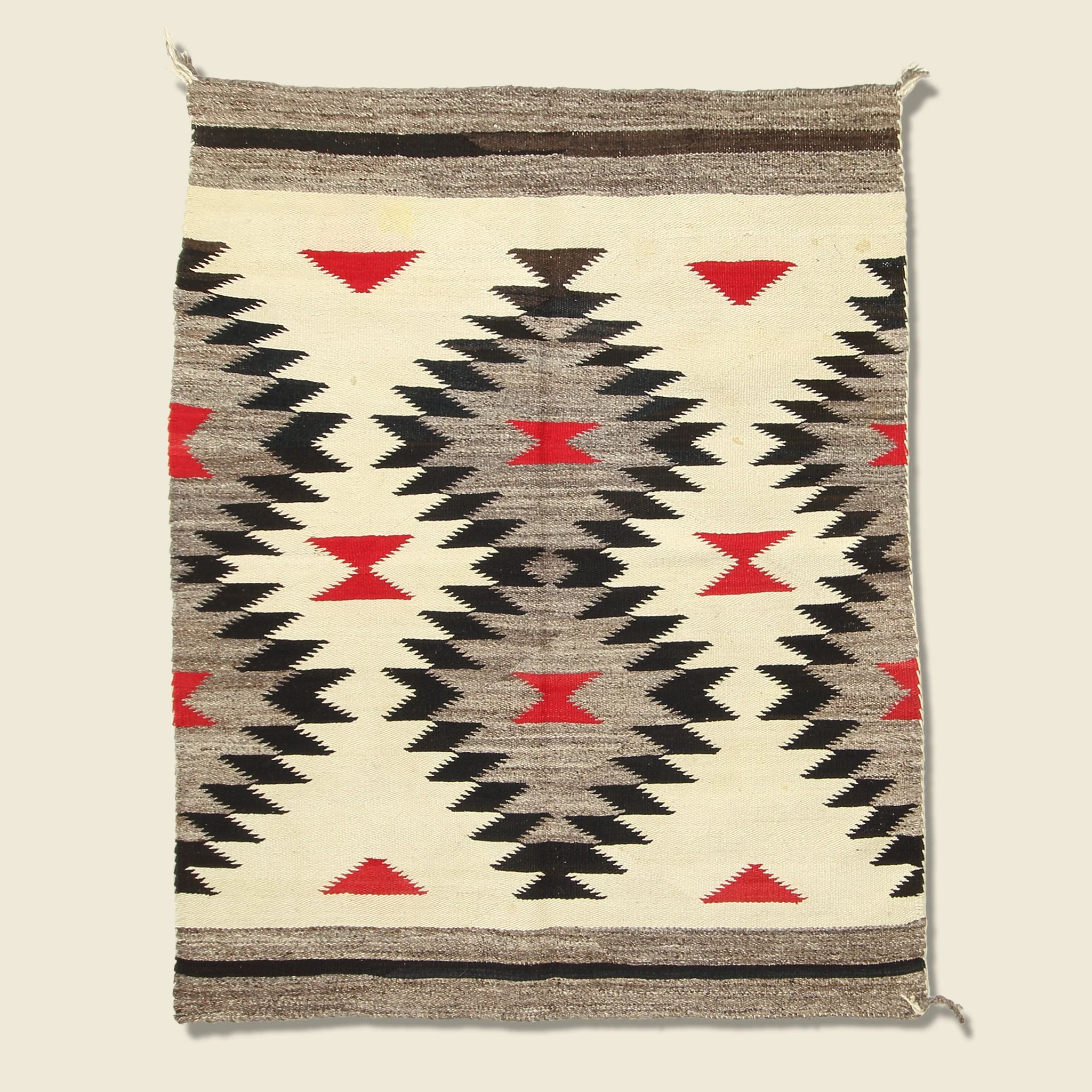 1930s Diamond Navajo Woven Rug