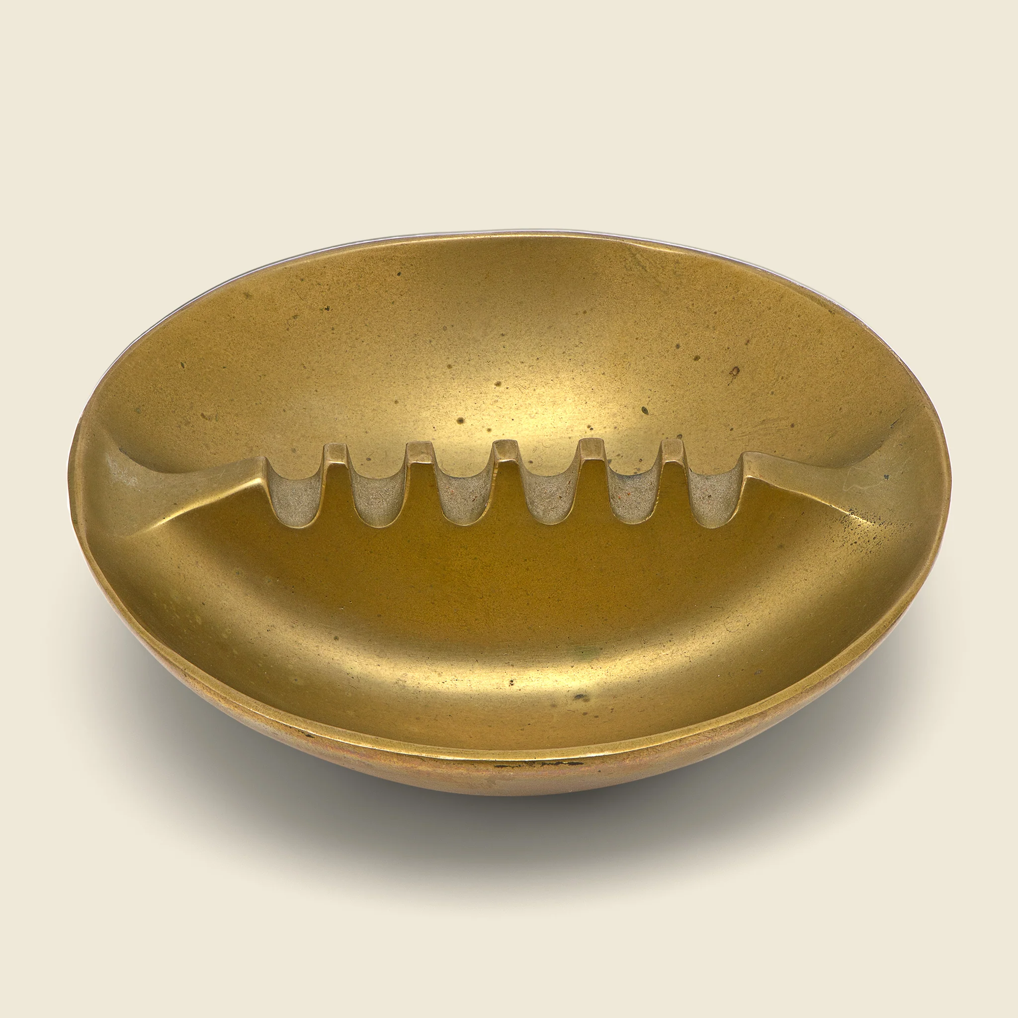 1970s Brass Ashtray