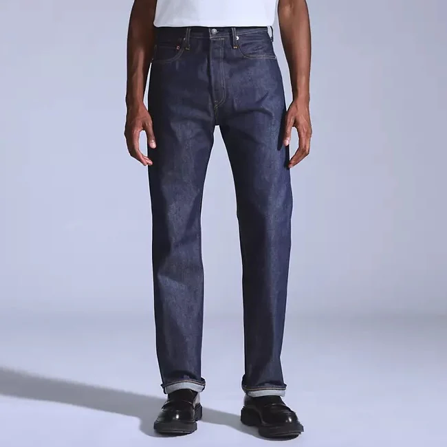 1980s 501 Straight Jean - Dark Rinse - Image 2