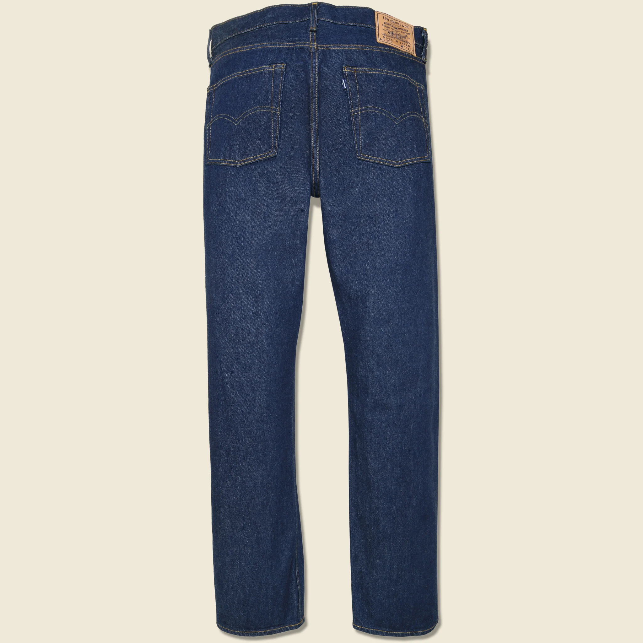 1980s 501 Straight Jean - Dark Rinse - Image 3