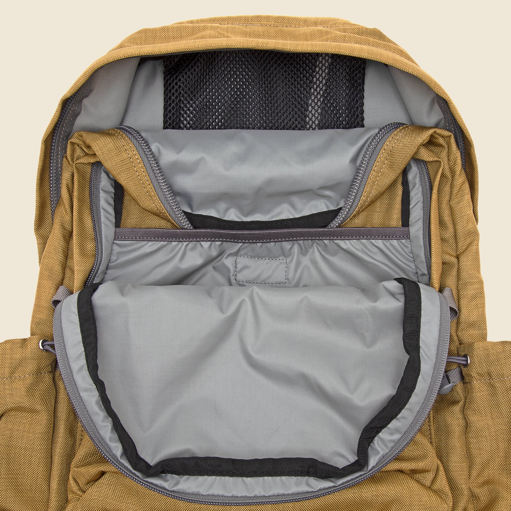 2 Compartment Day Pack - Tan - Image 3