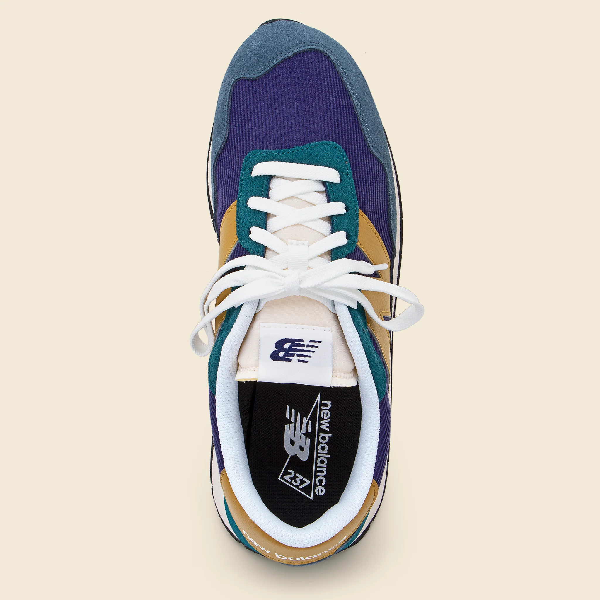 237V1 Sneaker - Mountain Teal/ Gold Moss - Image 2