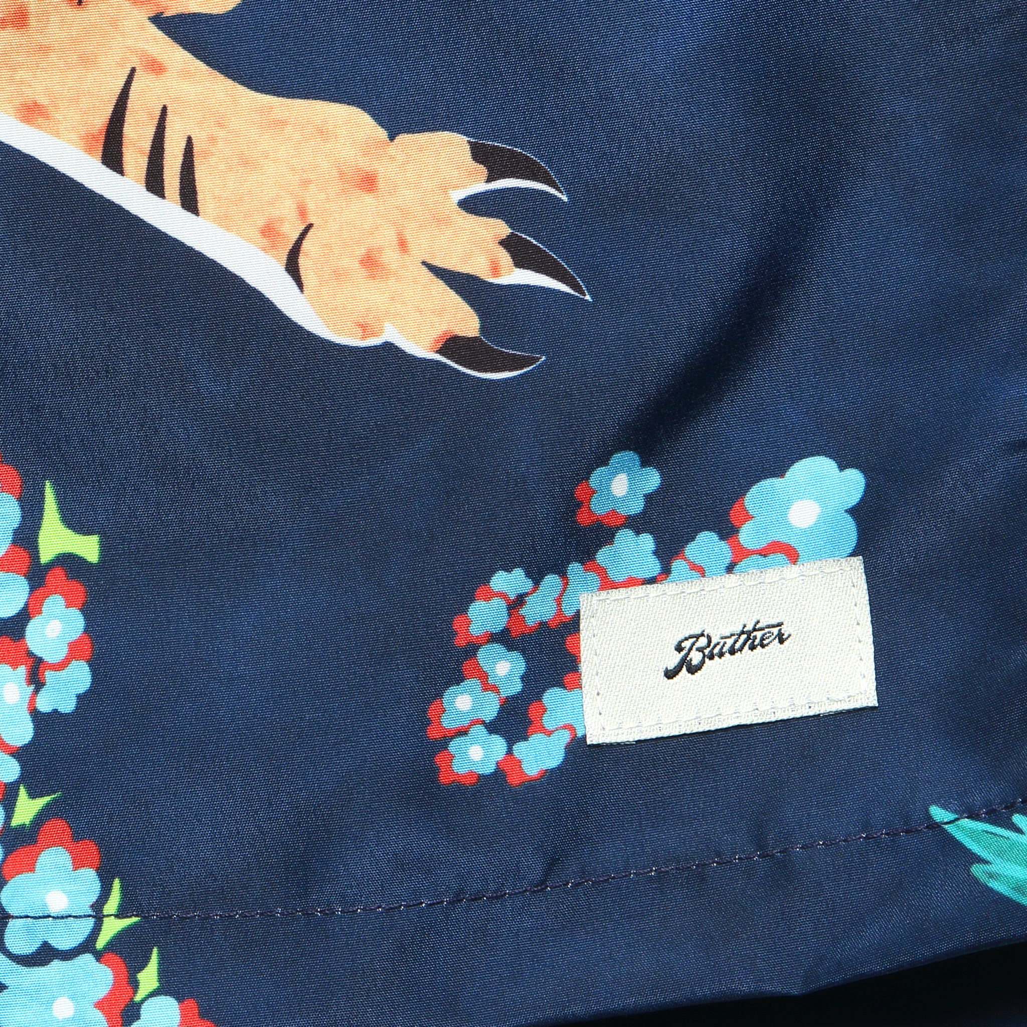 5.5" Tiger Swim Trunks - Navy - Image 3