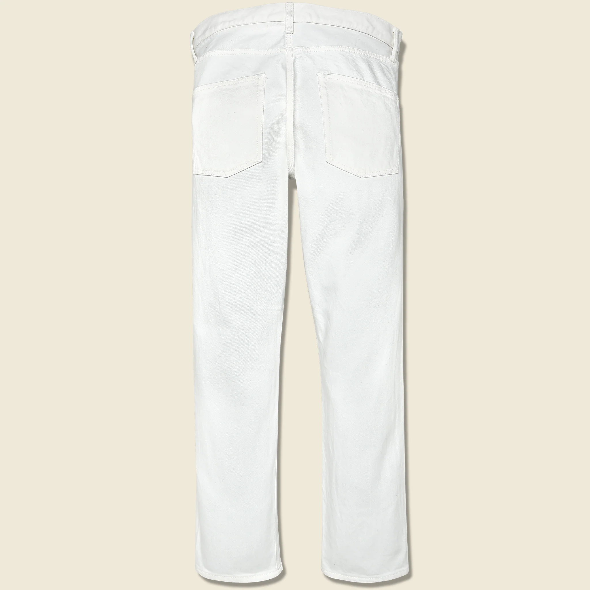 5 Pocket Denim - White - Image 2