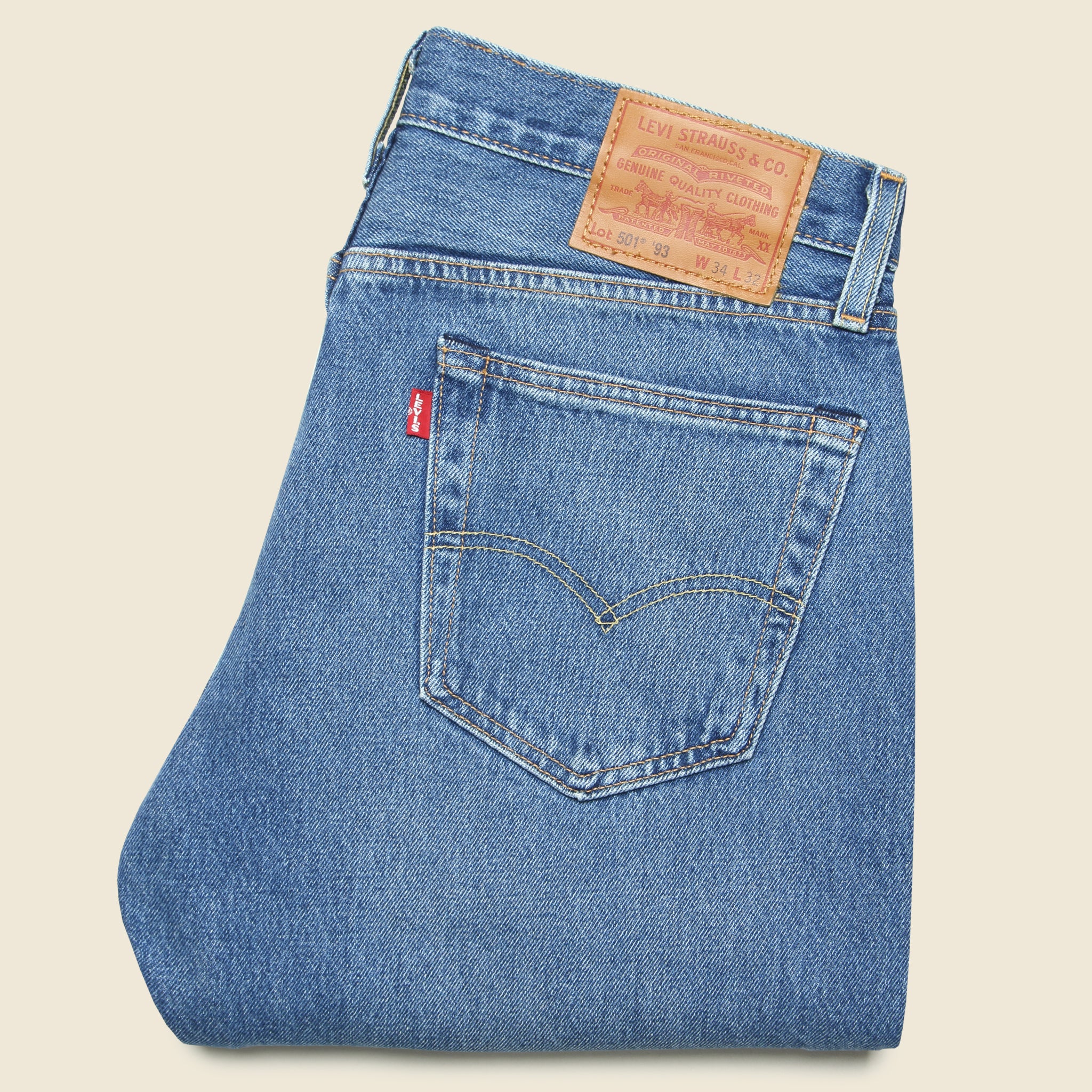 501 '93 Straight Jean - Im Hungry (Mid-Wash) - Image 3