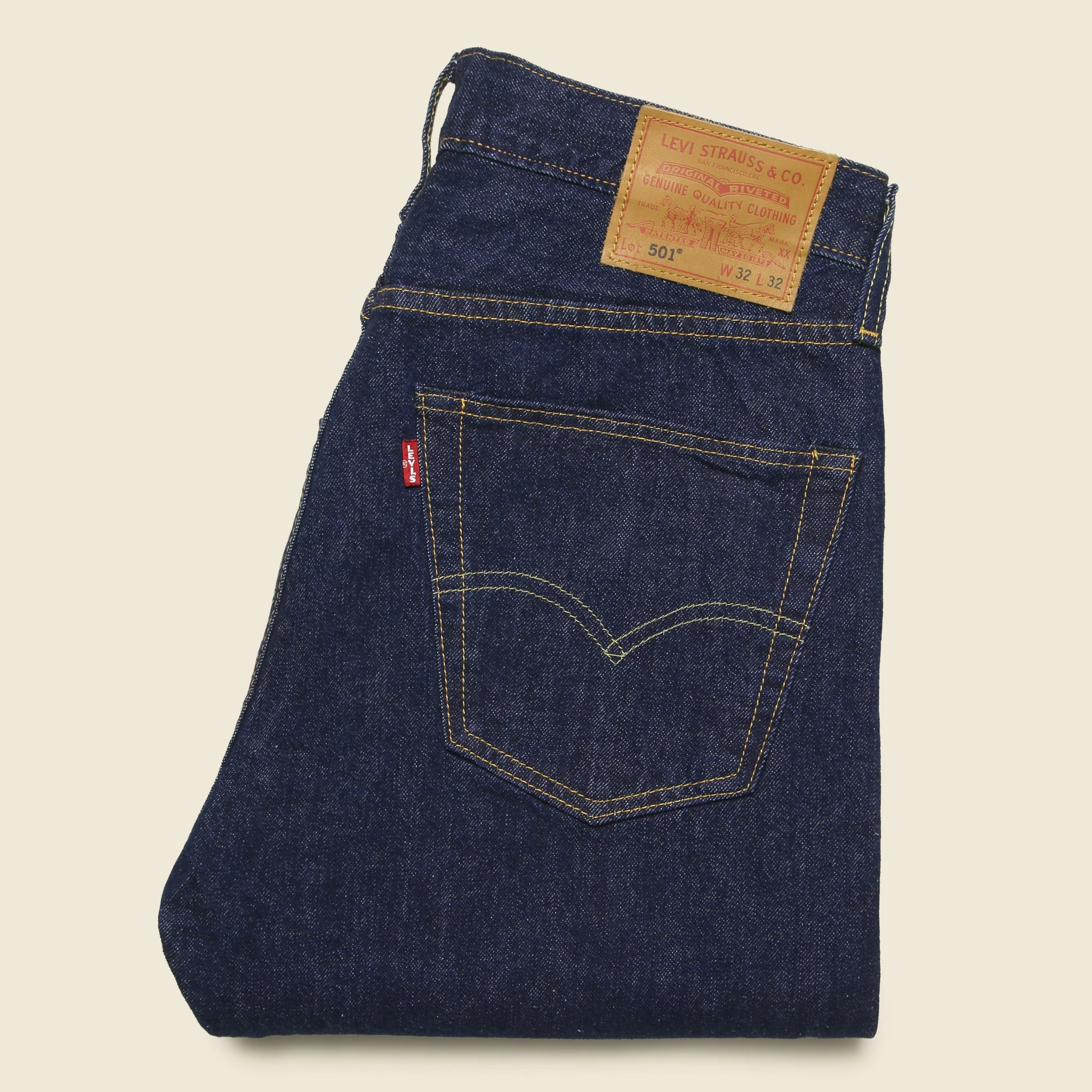 501 Straight Jean - One Wash - Image 3