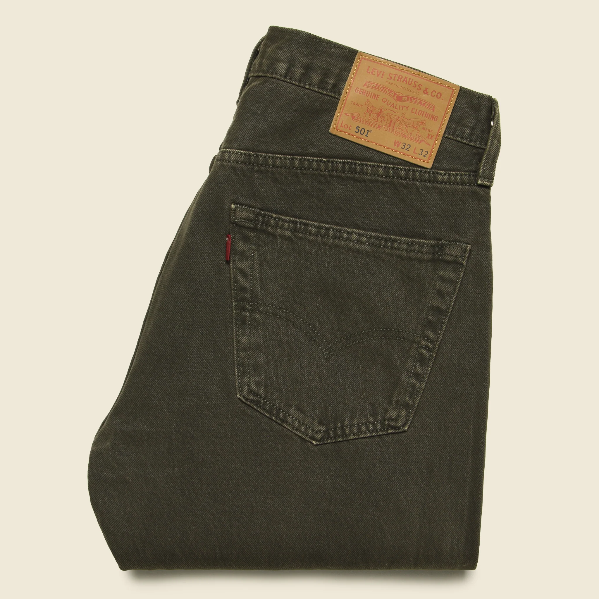 501 Straight Jean - Dark Brown - Image 3