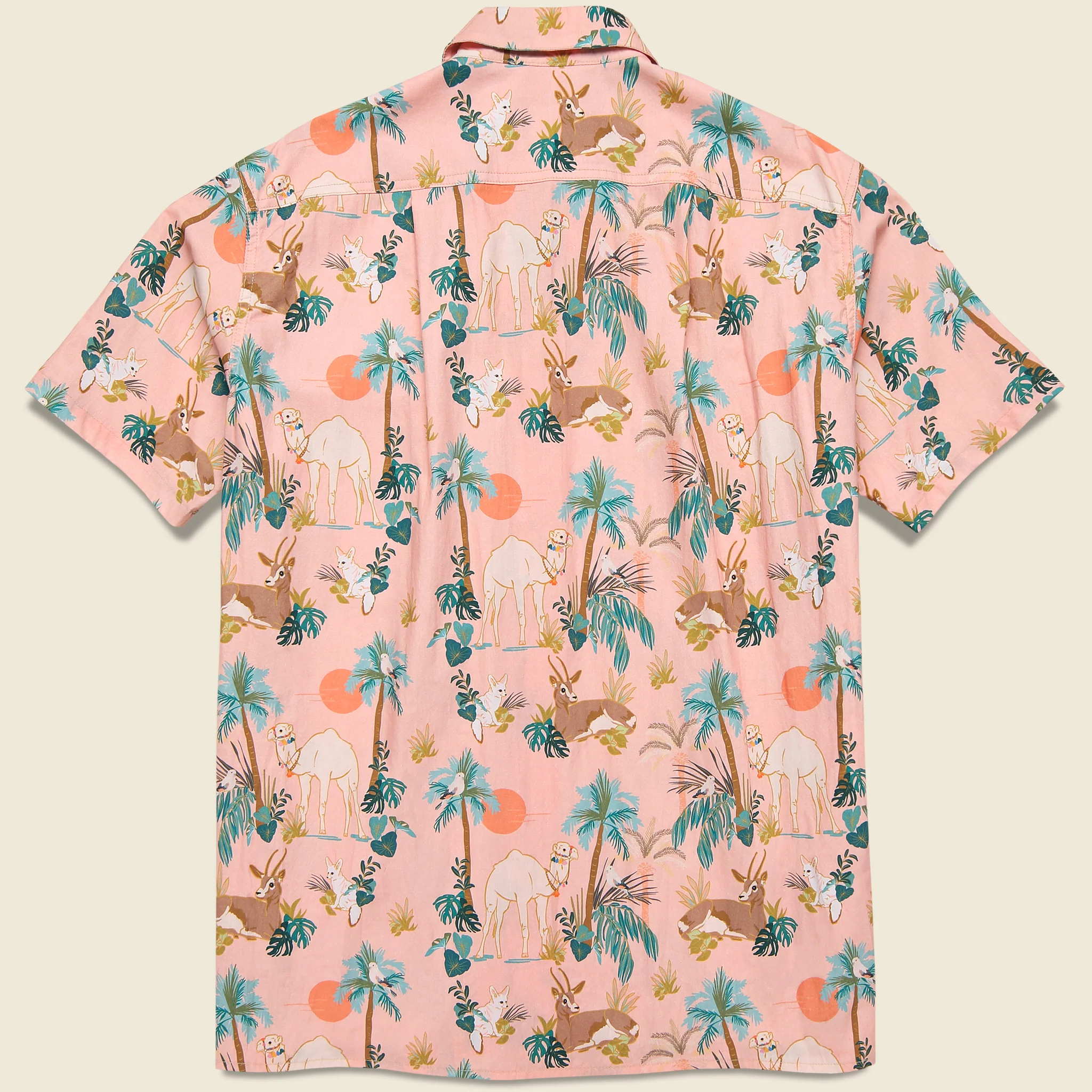 50's Milano Animal Crossing Shirt - Pink - Image 2