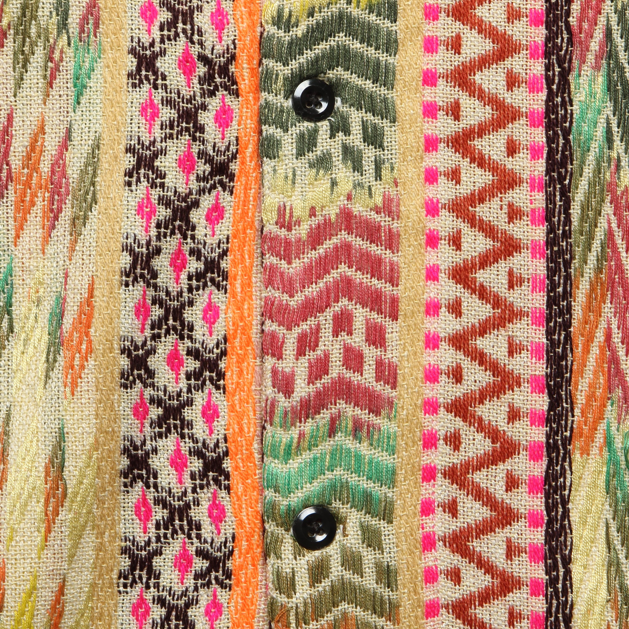50s Milano Shirt - Jacquard Natural - Image 3