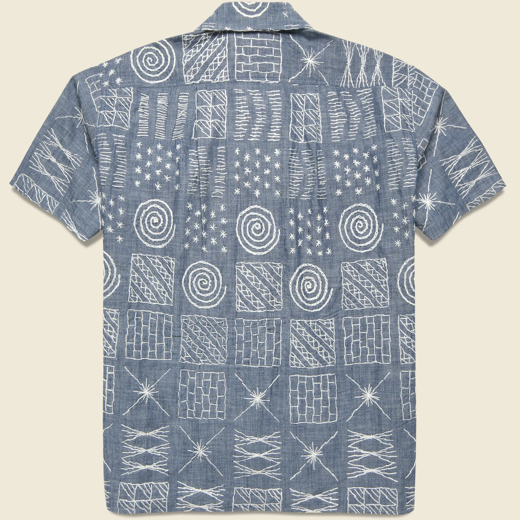 50s Milano Shirt - Squared Chambray - Image 2