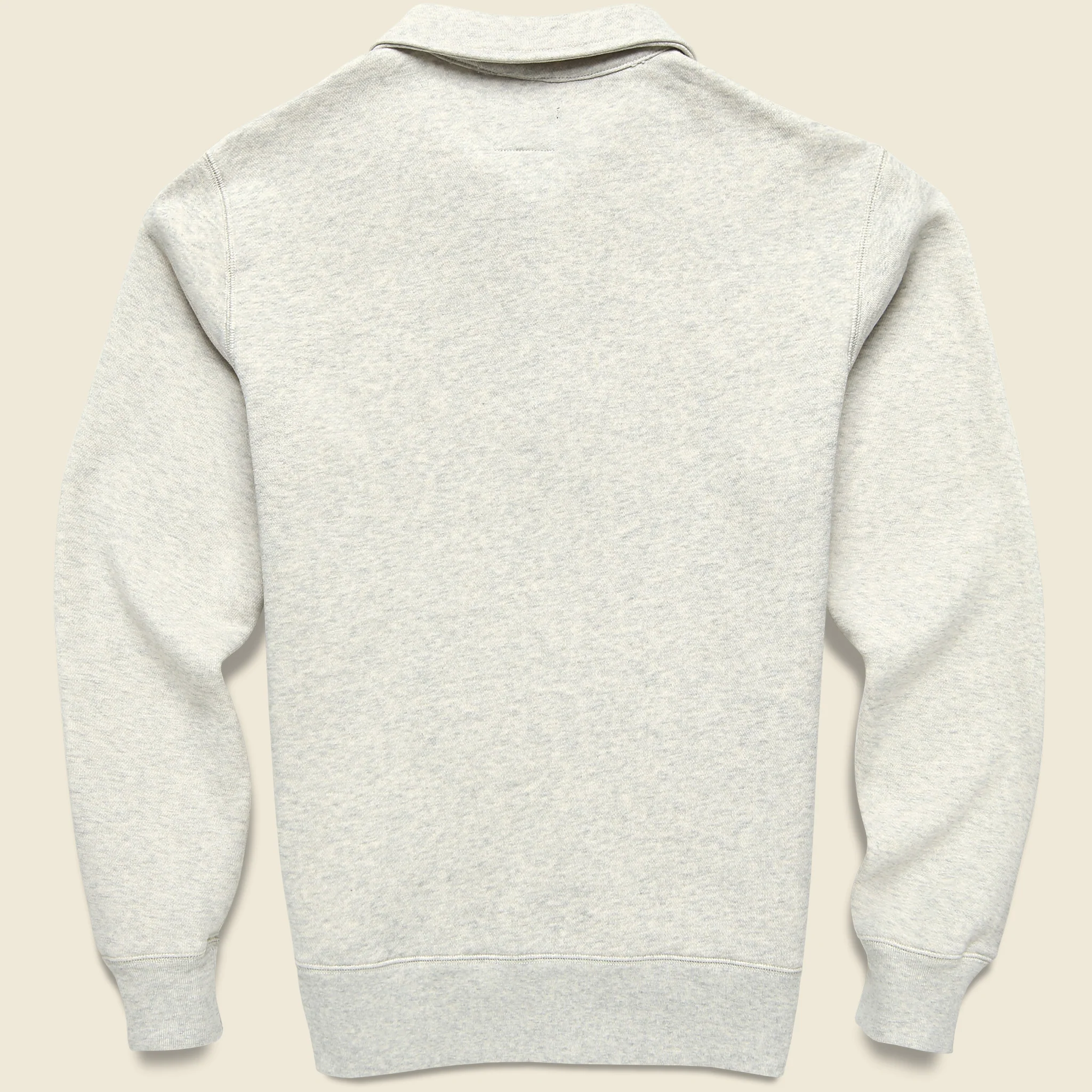 50s Quarter Zip - Oat Grey - Image 2