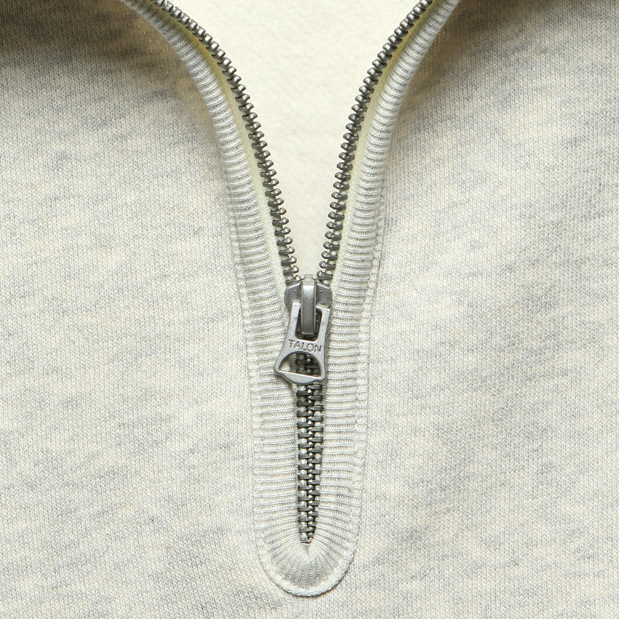 50s Quarter Zip - Oat Grey - Image 3