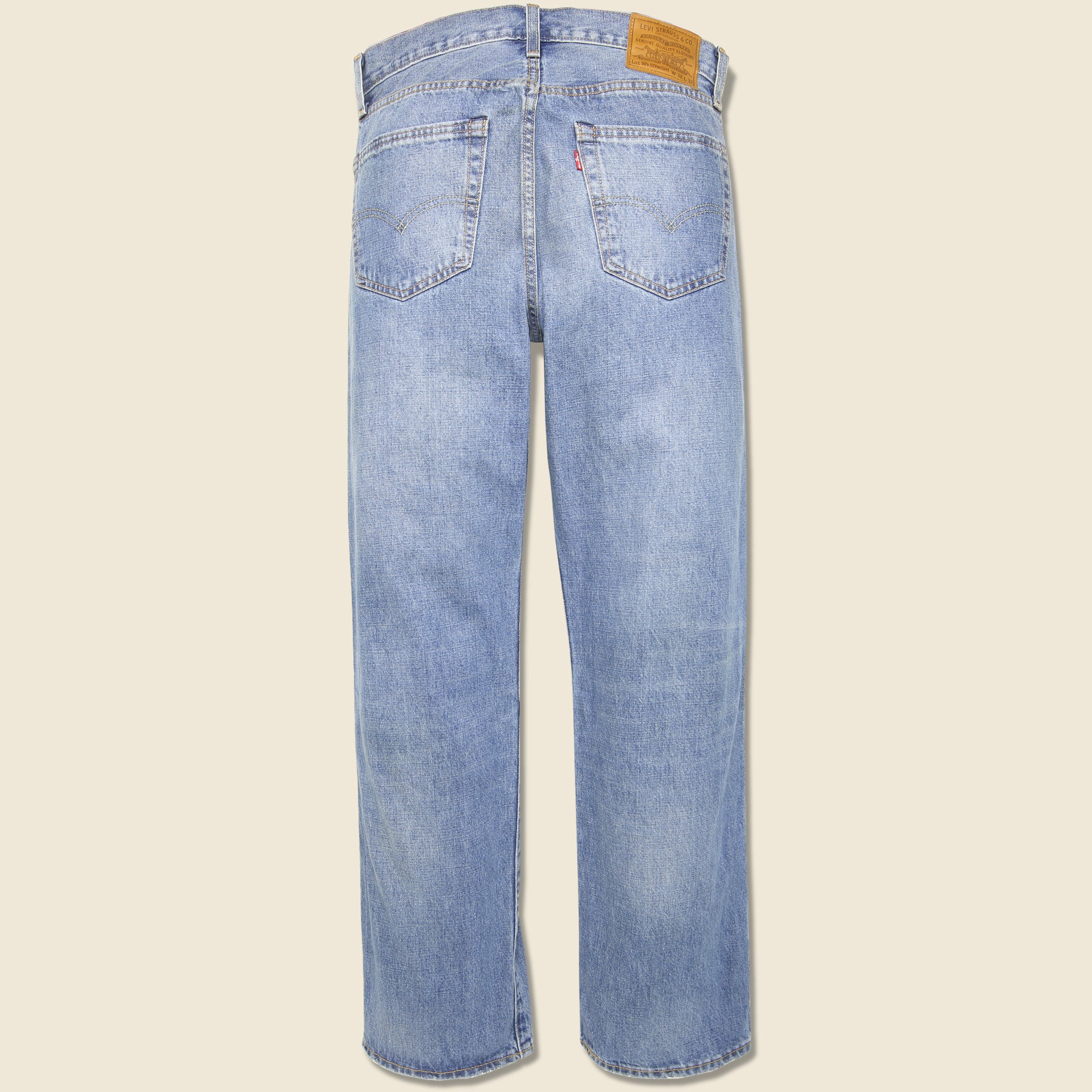 50's Straight Jean - Medium Indigo - Image 2