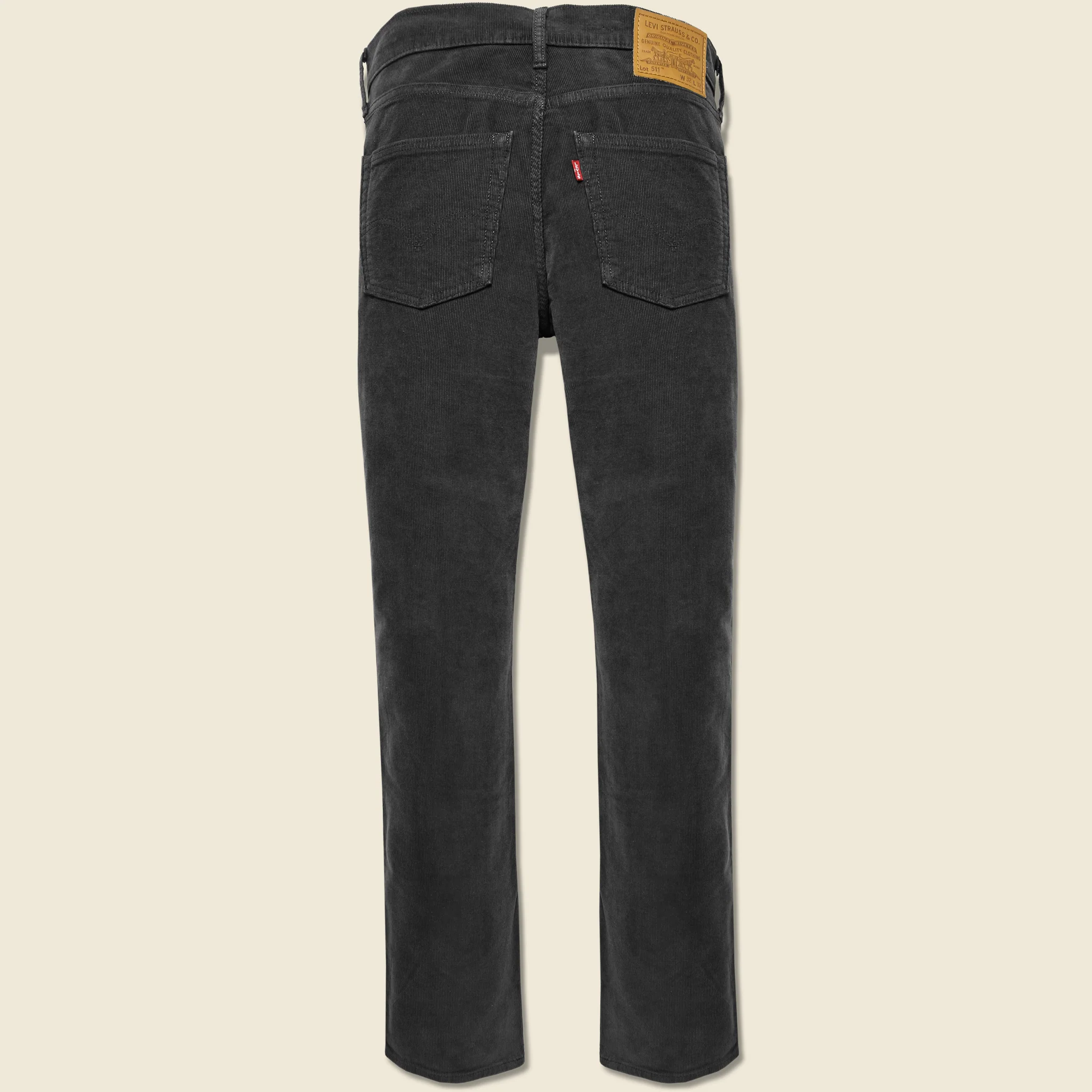 511 Slim Corduroy Pant - Black Agate - Image 2