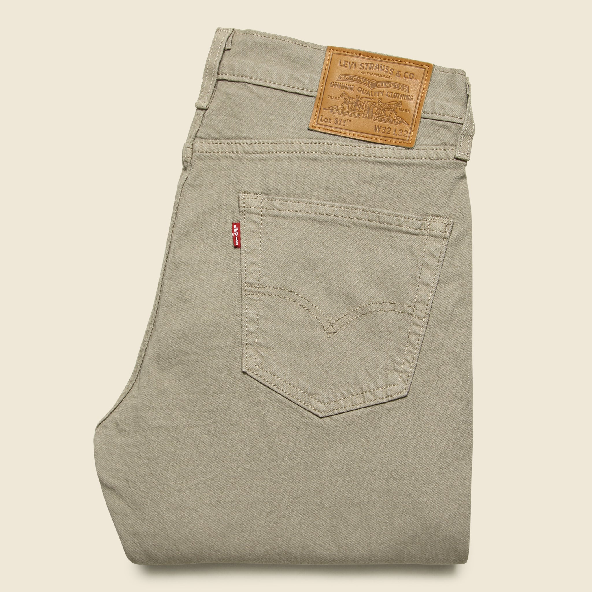 511 Slim Jean - Tan - Image 3