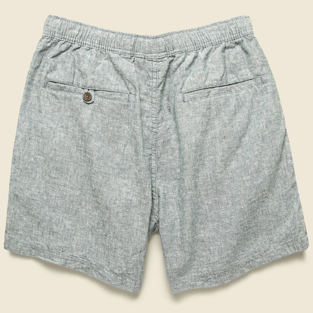 6" Isaiah Local Shorts - Steel Blue - Image 2