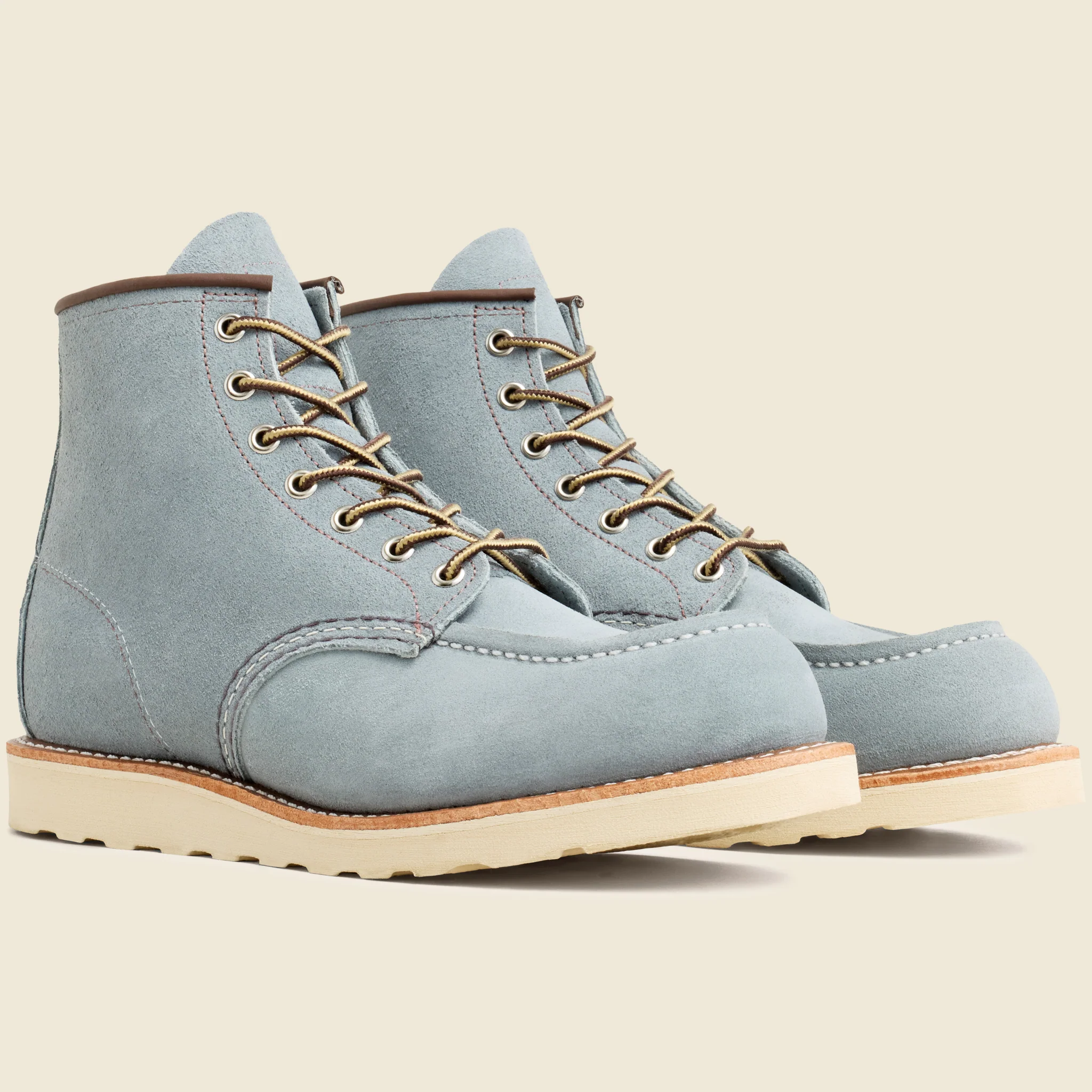 6" Moc Toe No. 8800 - Dusty Blue Abilene - Image 2