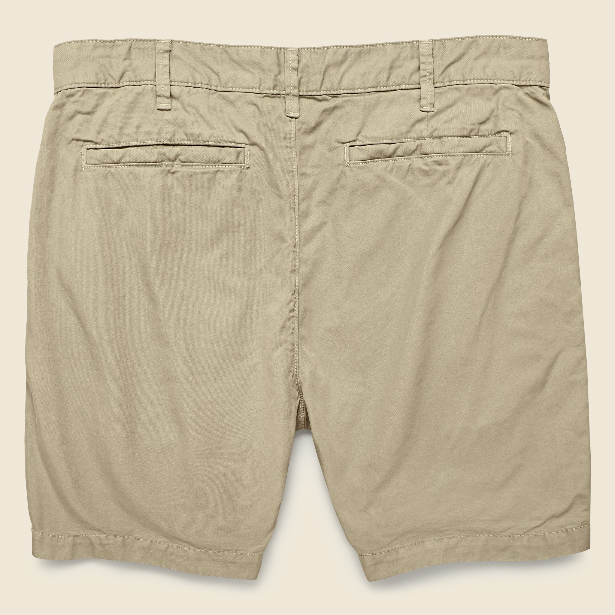 7" Twill Bermuda Short - Khaki - Image 2