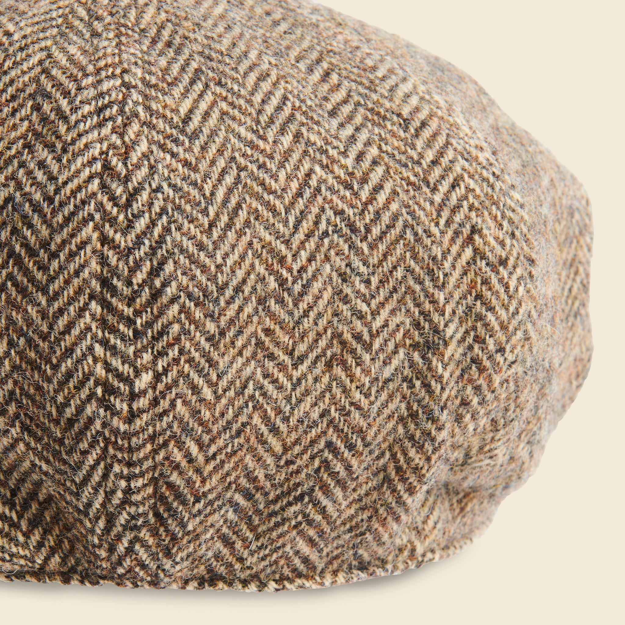8 Panel Newsboy - Black/Tan Multi - Image 2