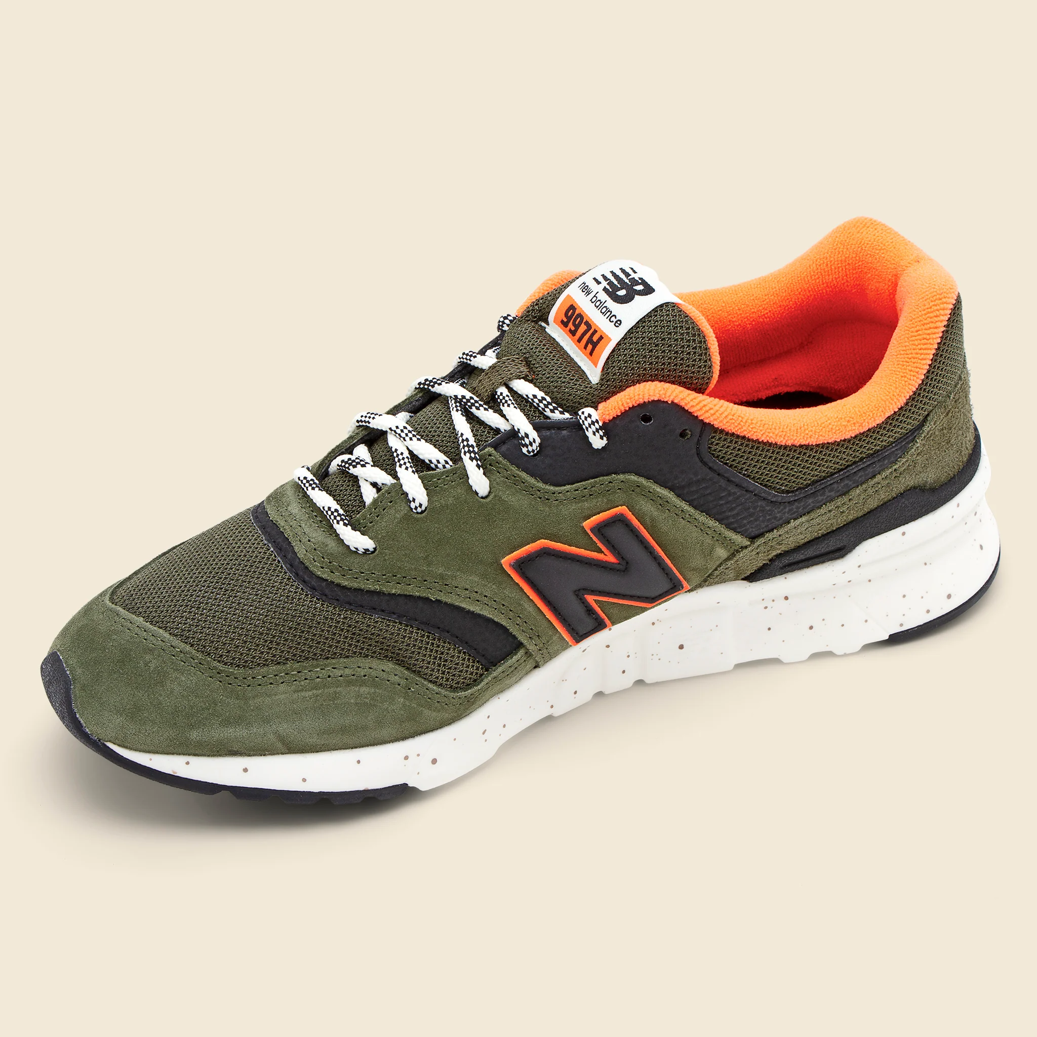 997H Sneaker - Green/Black/Orange - Image 3