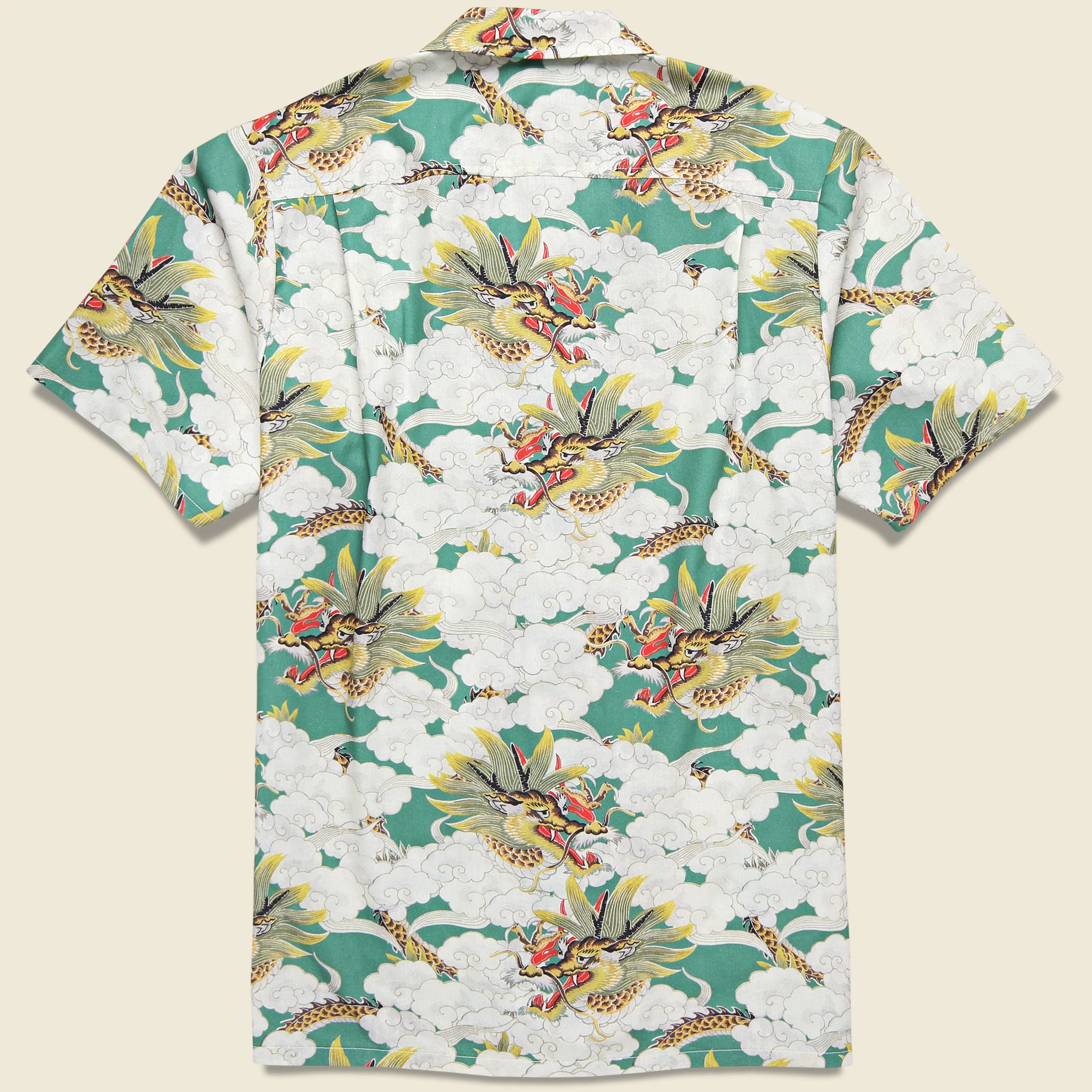 Above the Clouds Camp Shirt - Green - Image 2