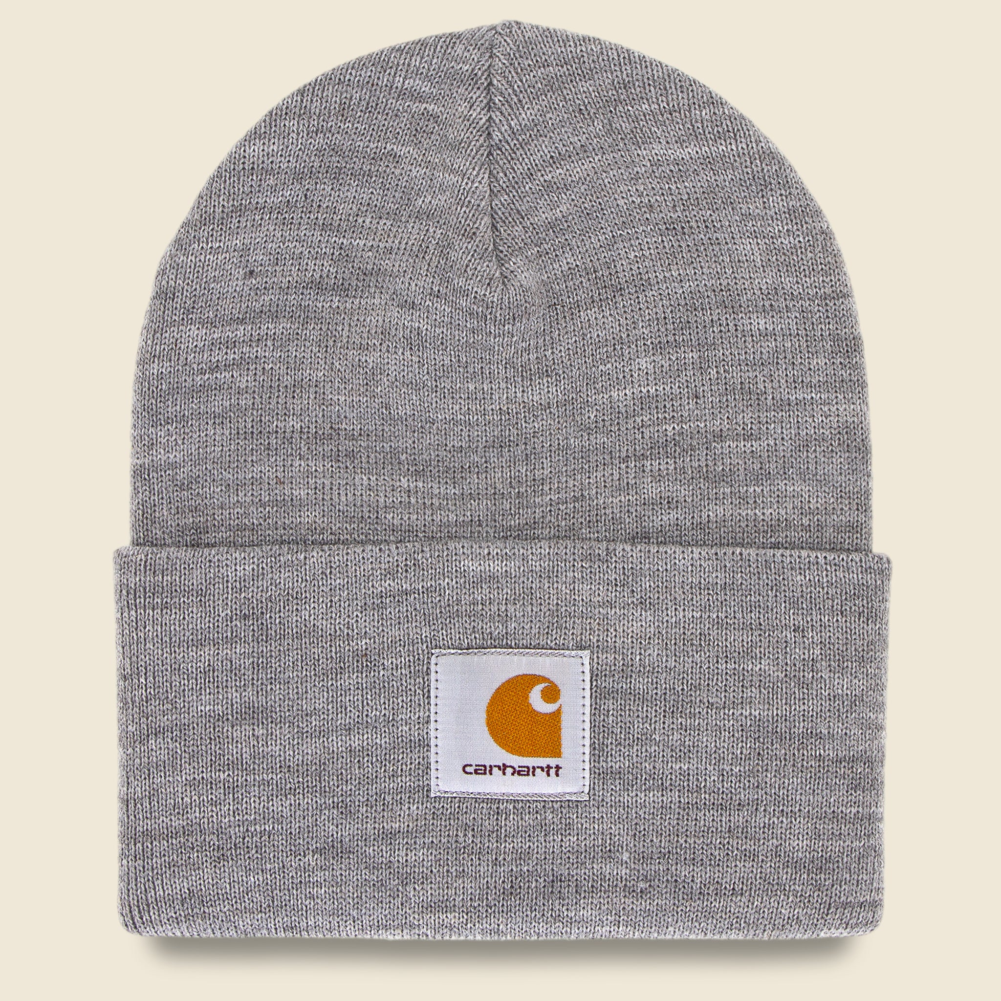 Acrylic Watch Hat - Grey Heather