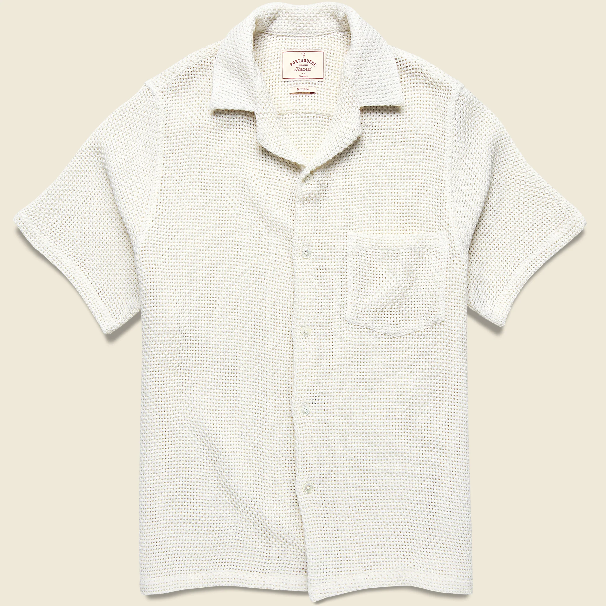 Agora Camp Shirt - White