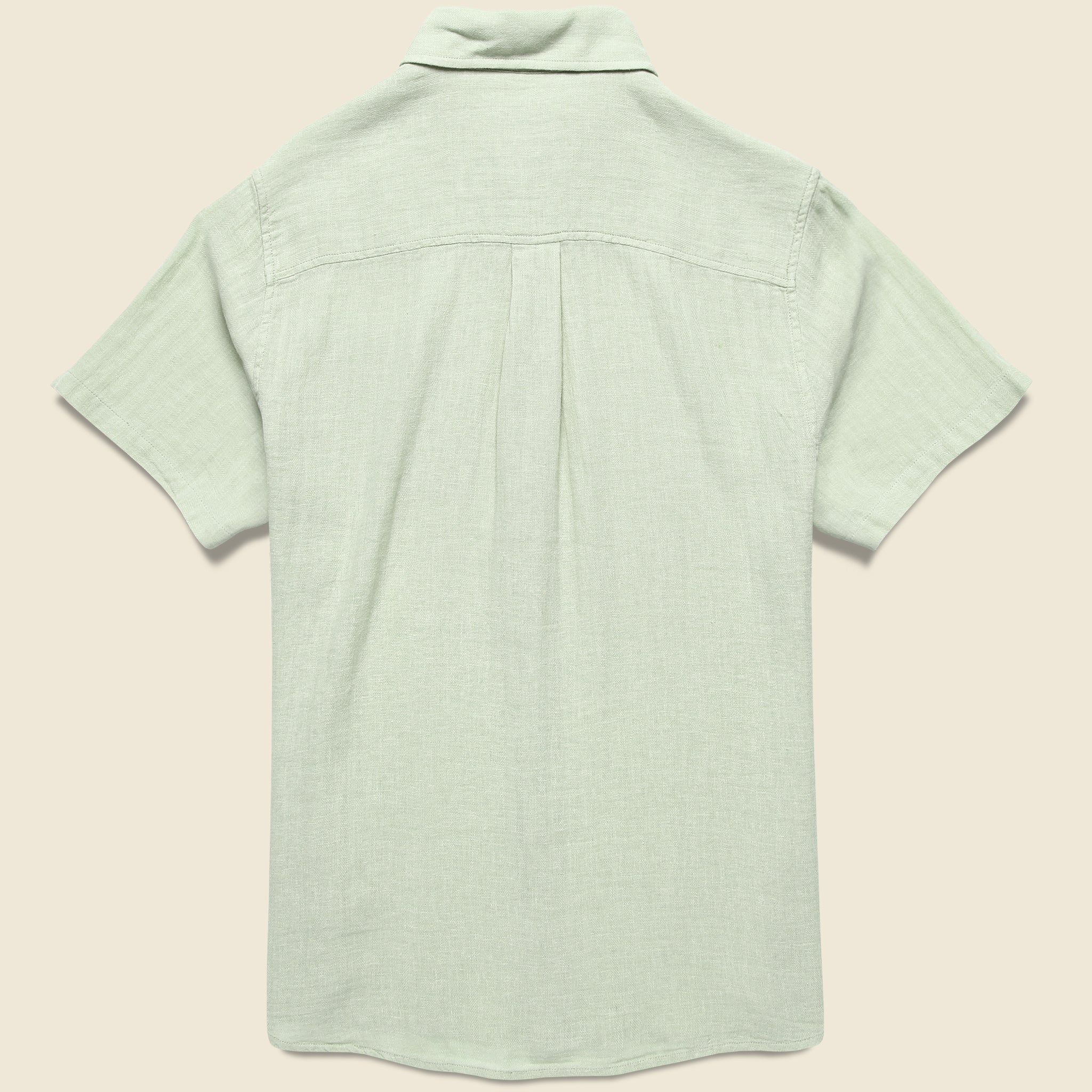 Alan Solid Shirt - Sage - Image 2