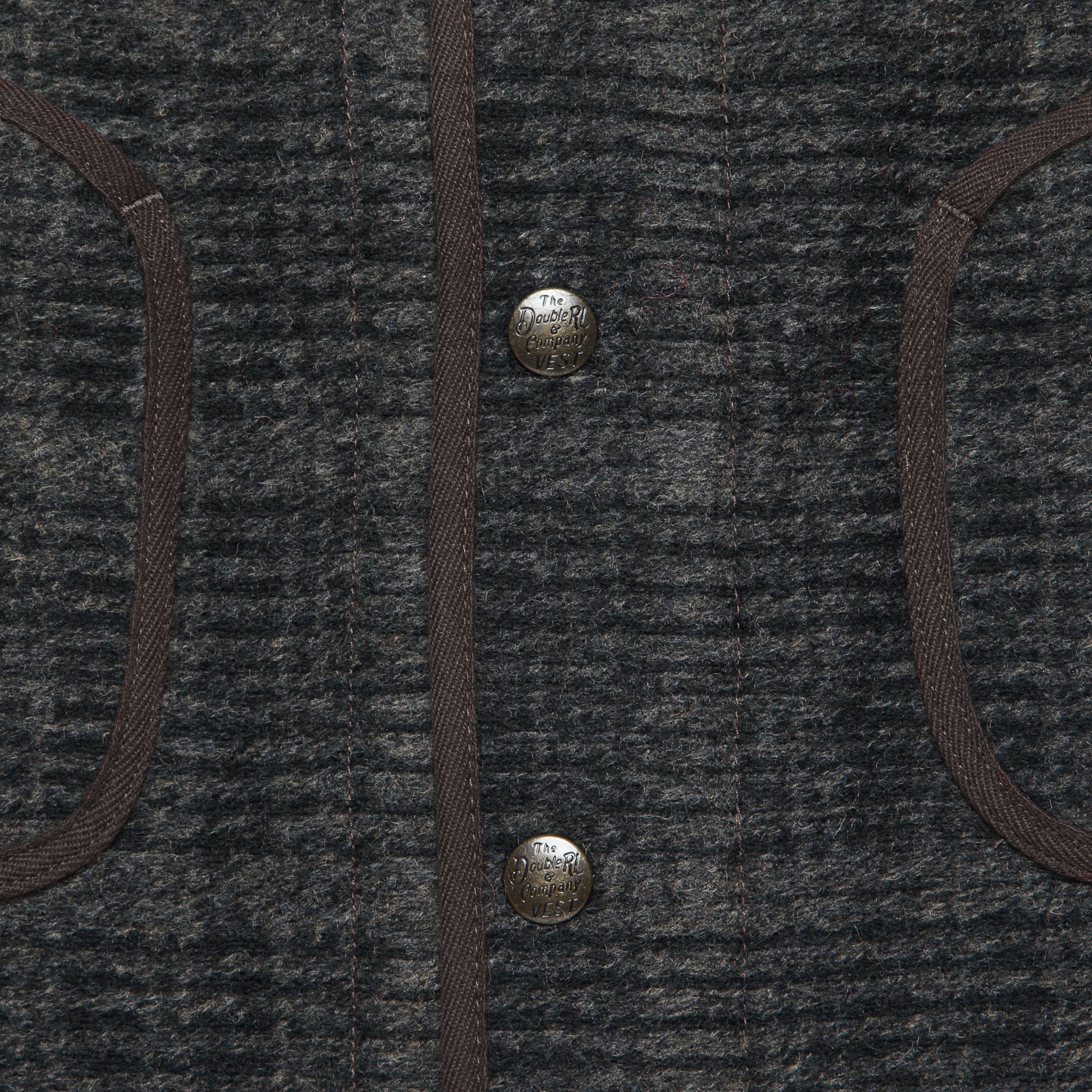 Alan Vest - Charcoal Plaid - Image 3