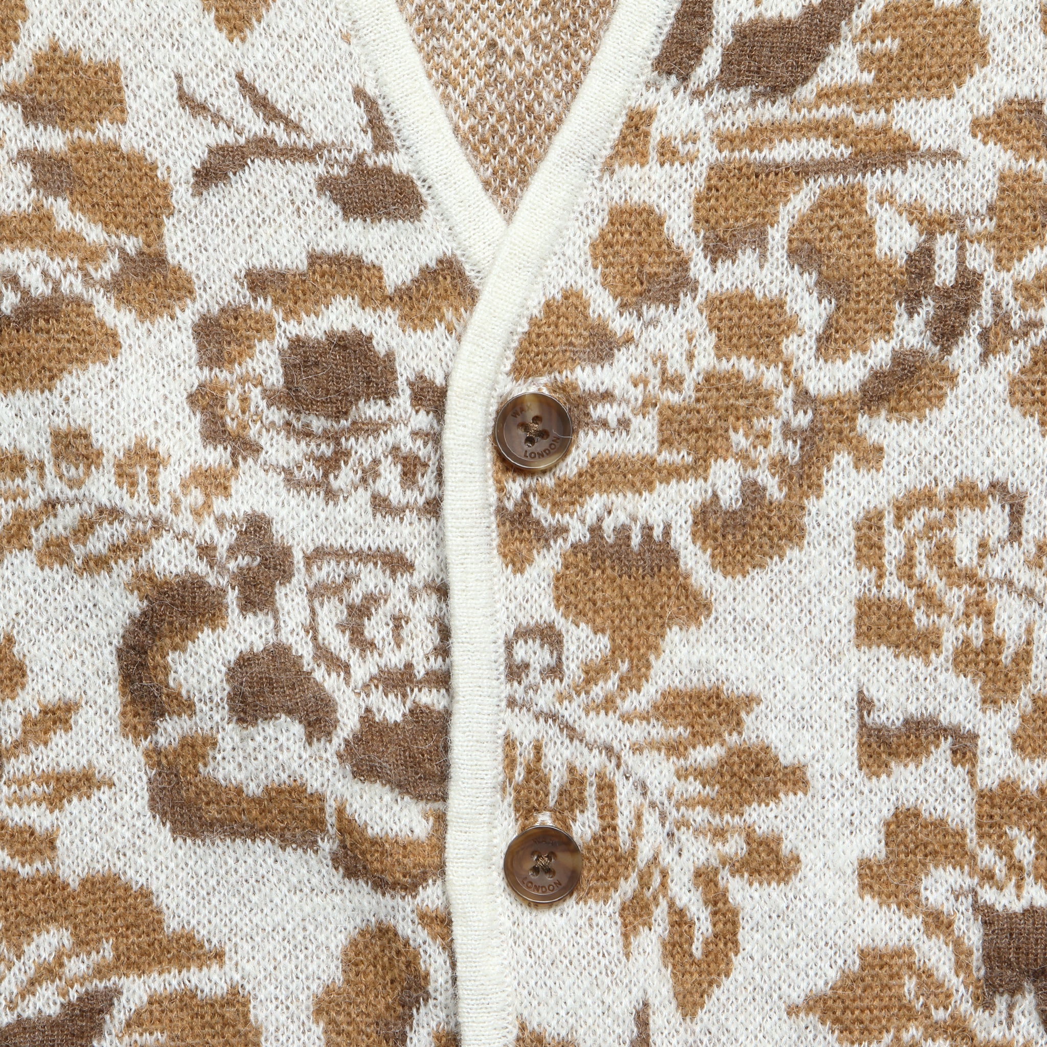 Alban Cardigan - Floral Jacquard - Image 4