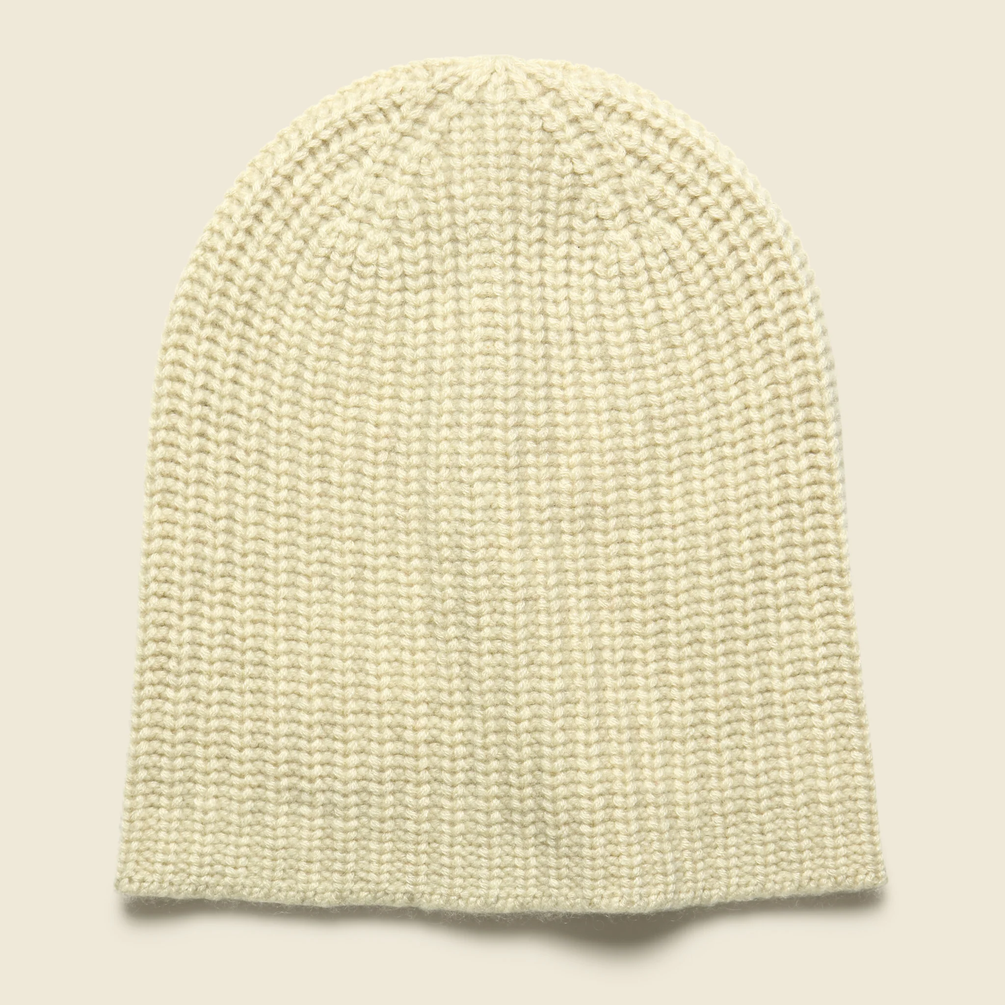 Cashmere Beanie - Oatmeal