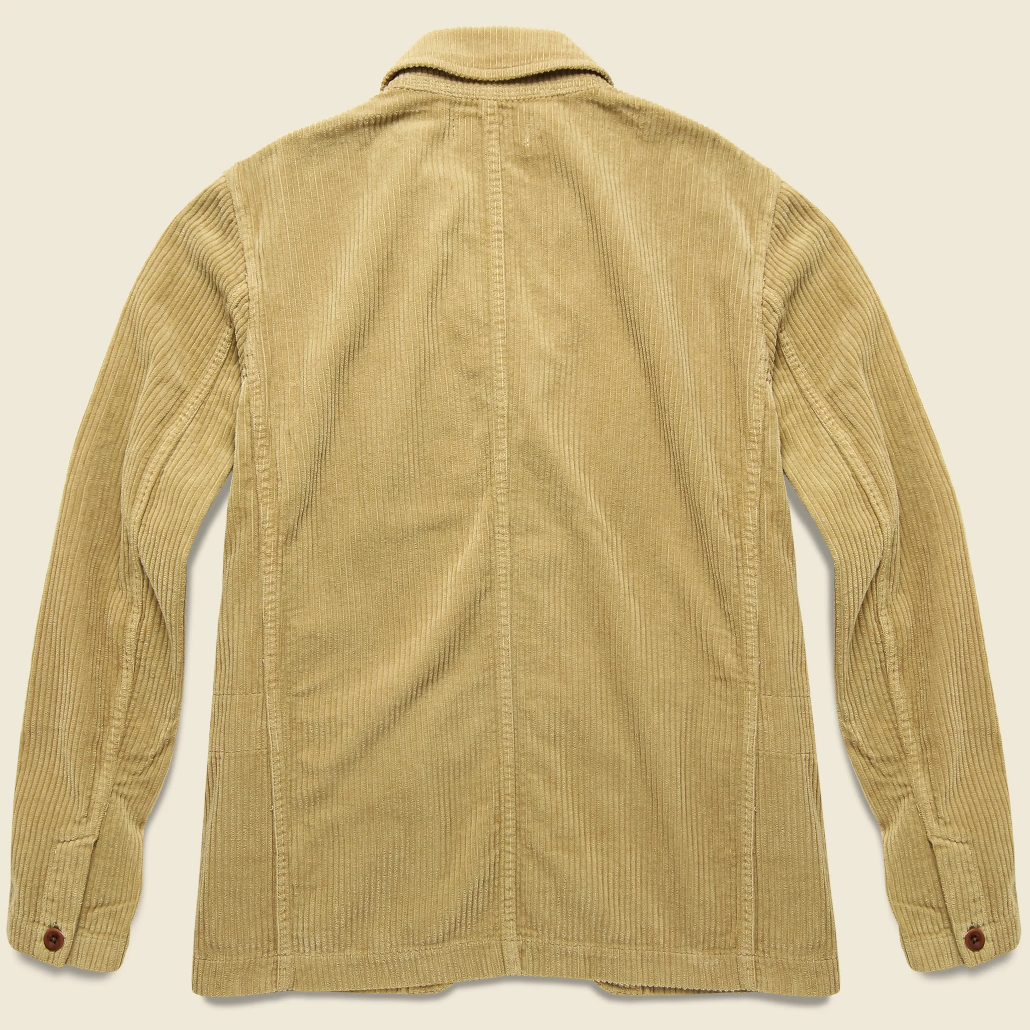 Rugged Corduroy Mill Blazer - Khaki - Image 2