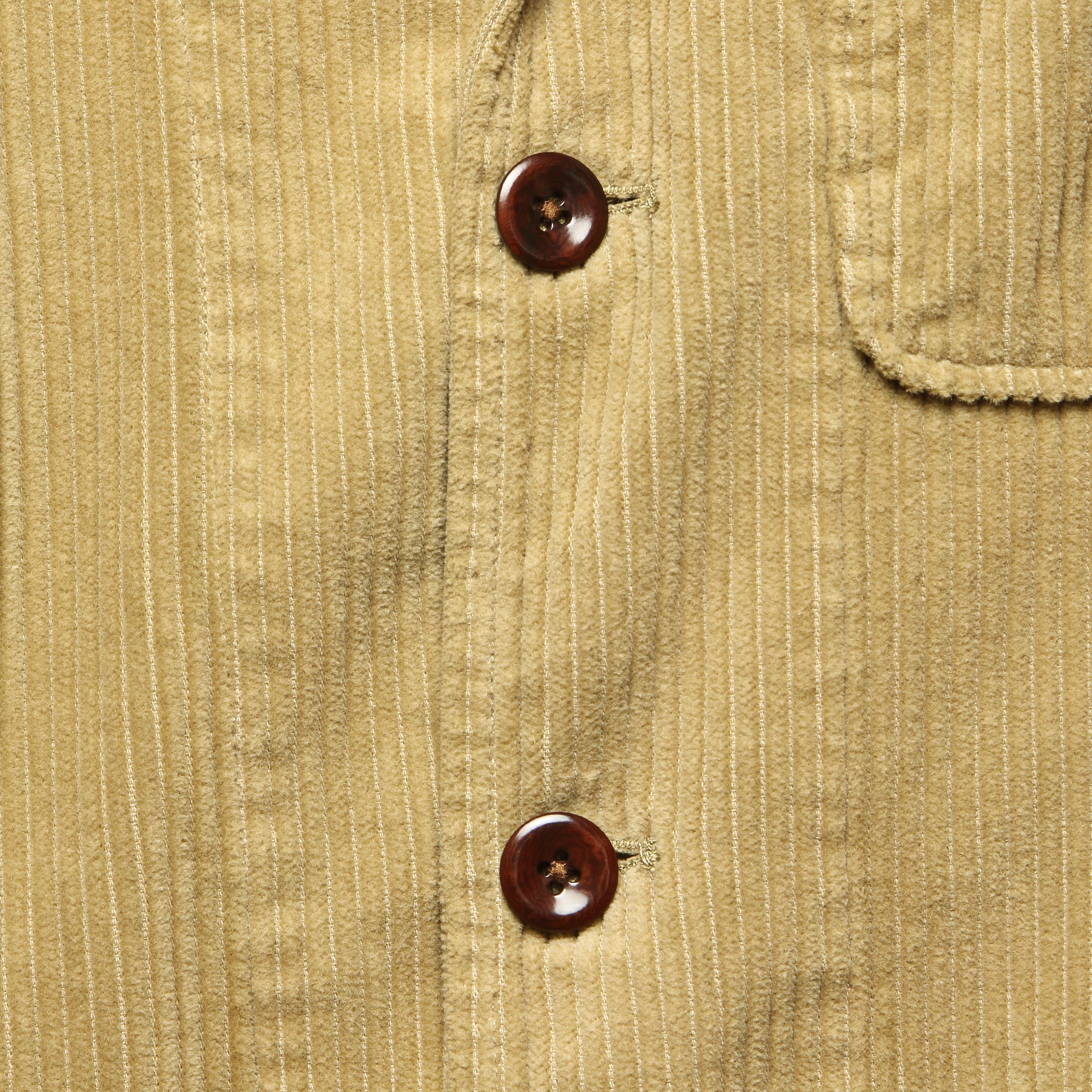 Rugged Corduroy Mill Blazer - Khaki - Image 3