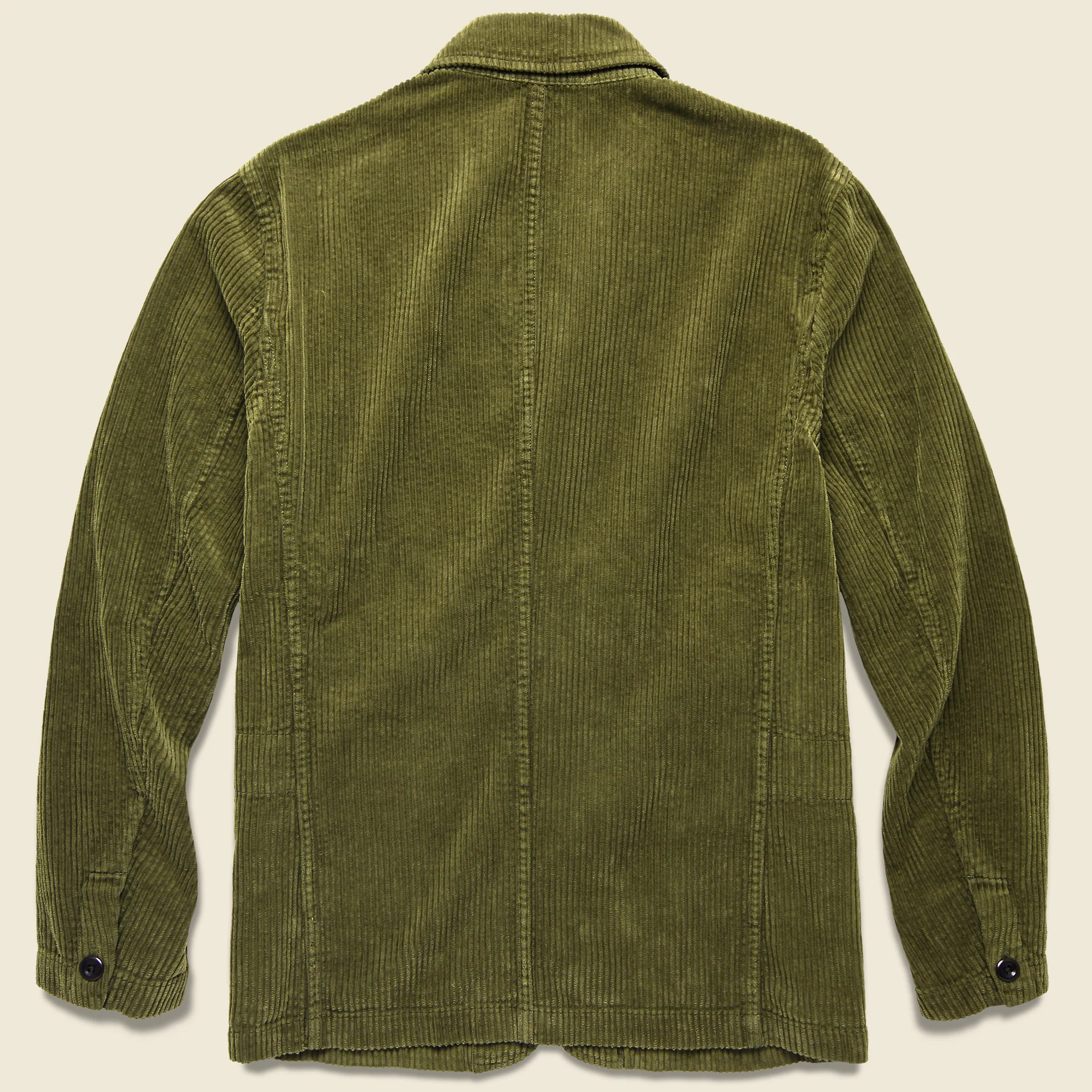 Rugged Corduroy Mill Blazer - Olive - Image 2