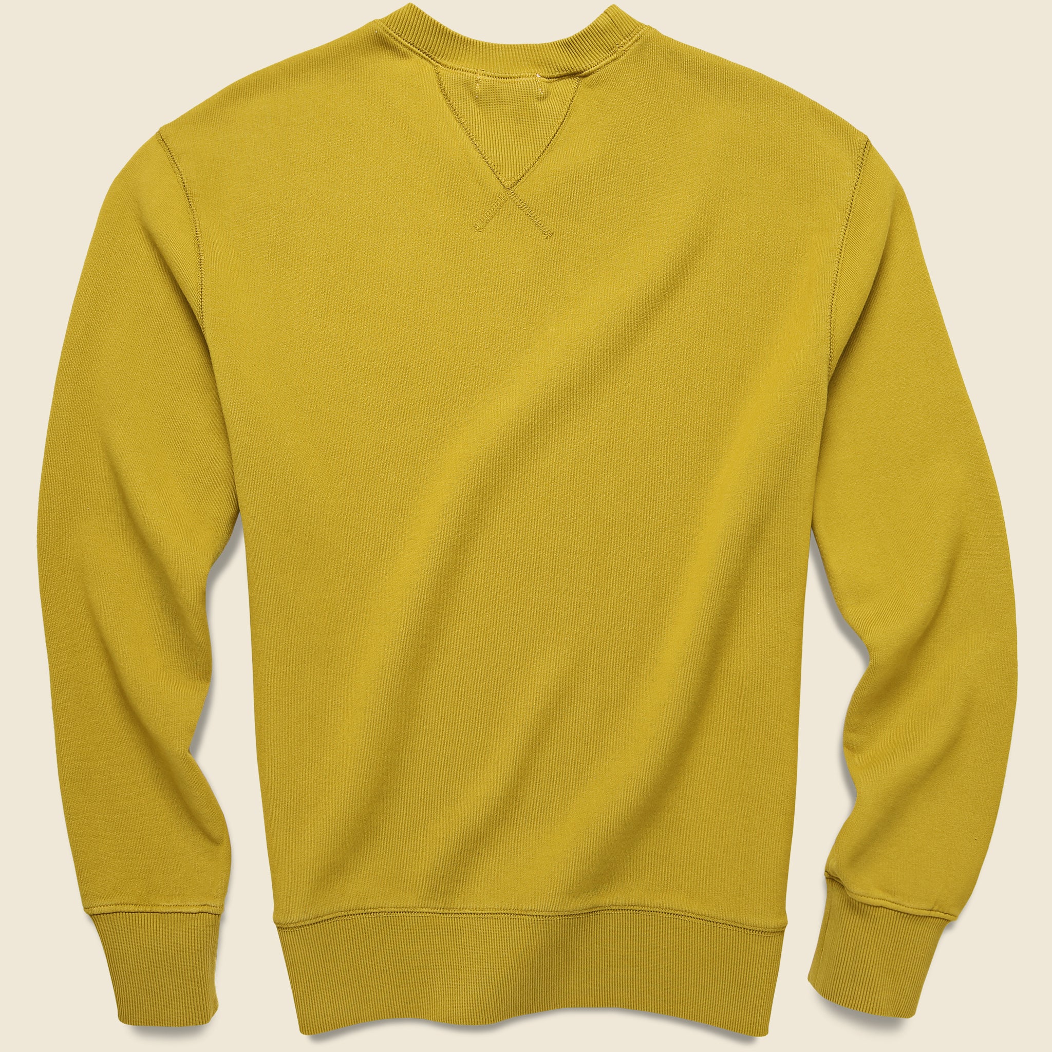 Crewneck Sweatshirt - Yellow Ochre - Image 2