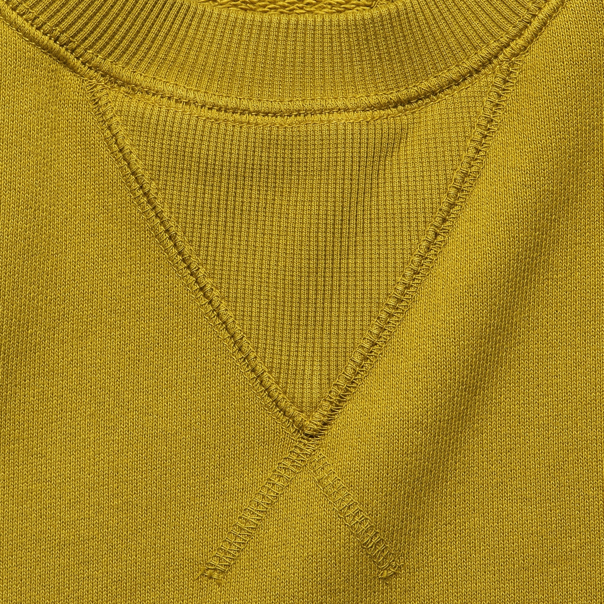 Crewneck Sweatshirt - Yellow Ochre - Image 3