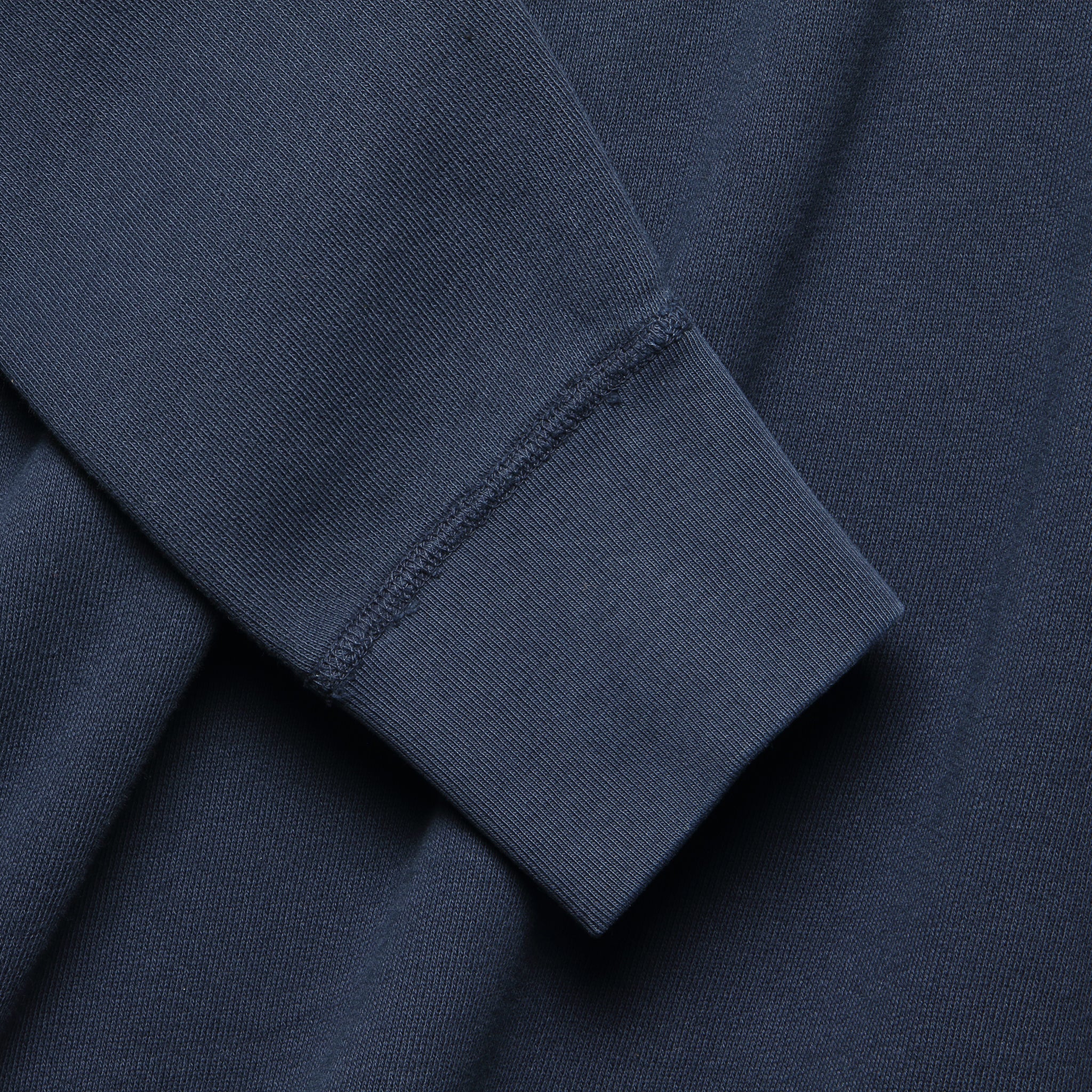 French Terry Sweatshirt - Navy - Image 3