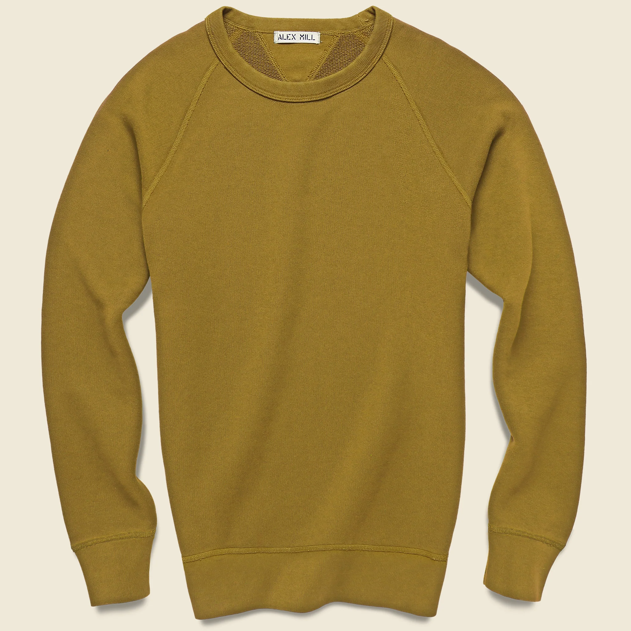 French Terry Sweatshirt - Golden Khaki