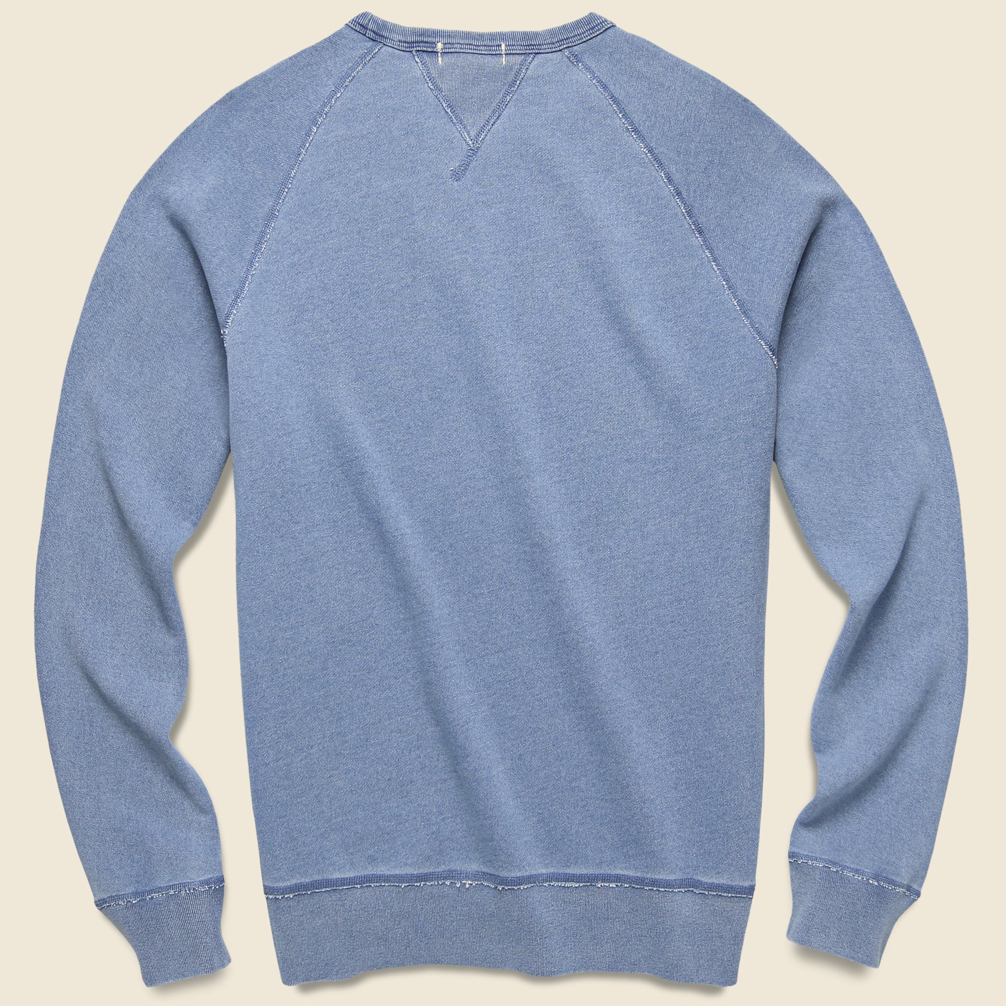 French Terry Sweatshirt - Light Indigo - Image 2