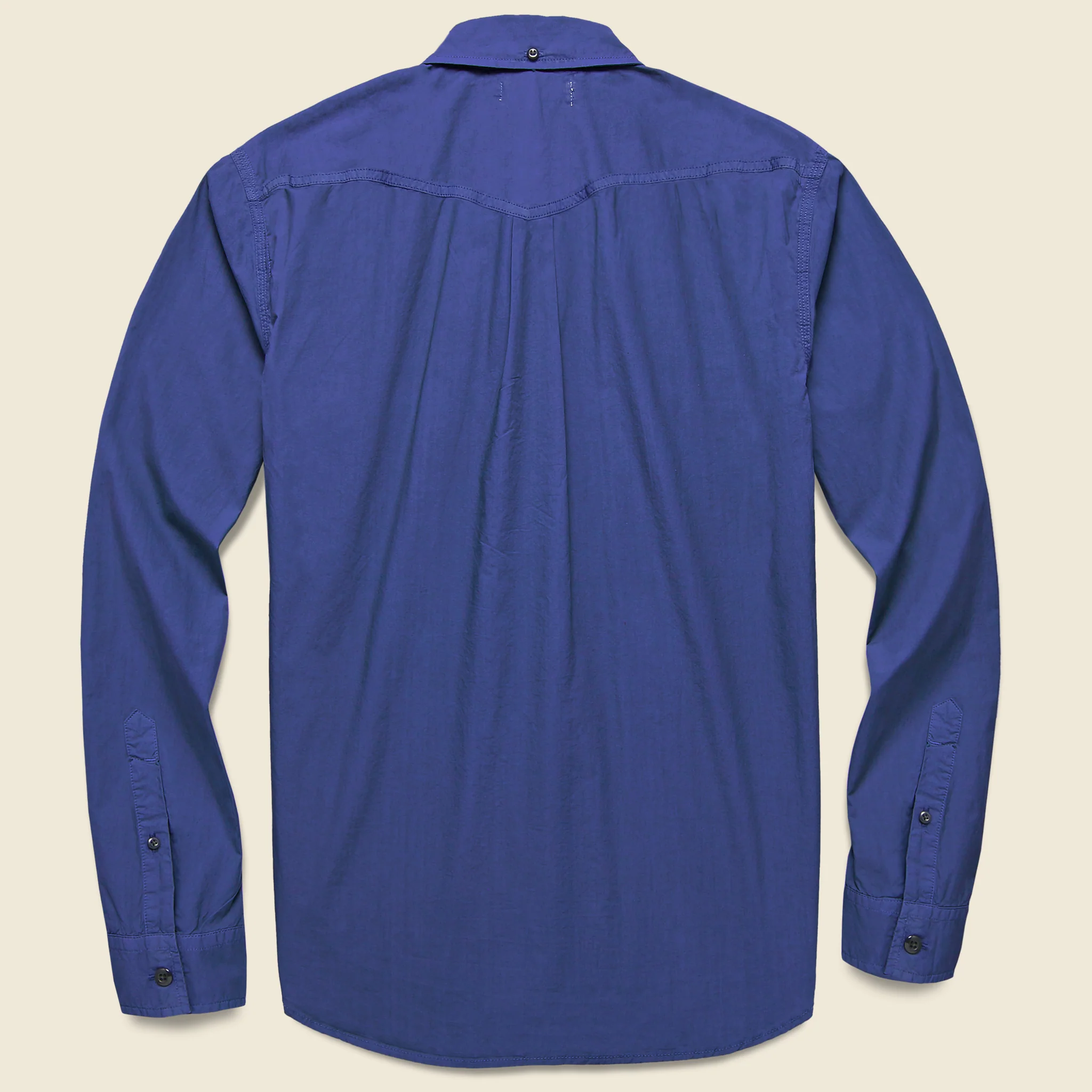 Garment Dyed Field Shirt - Navy - Image 2