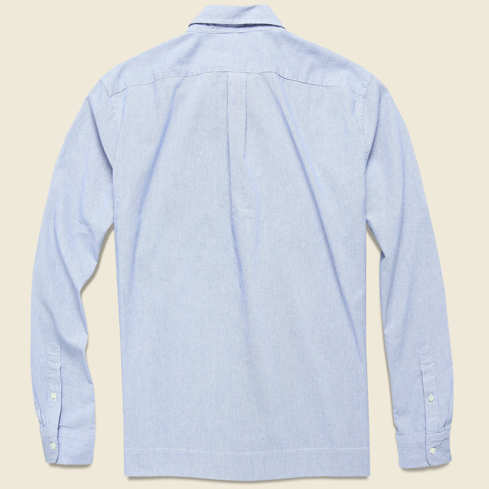 Mini Stripe Patty Shirt - Blue - Image 2