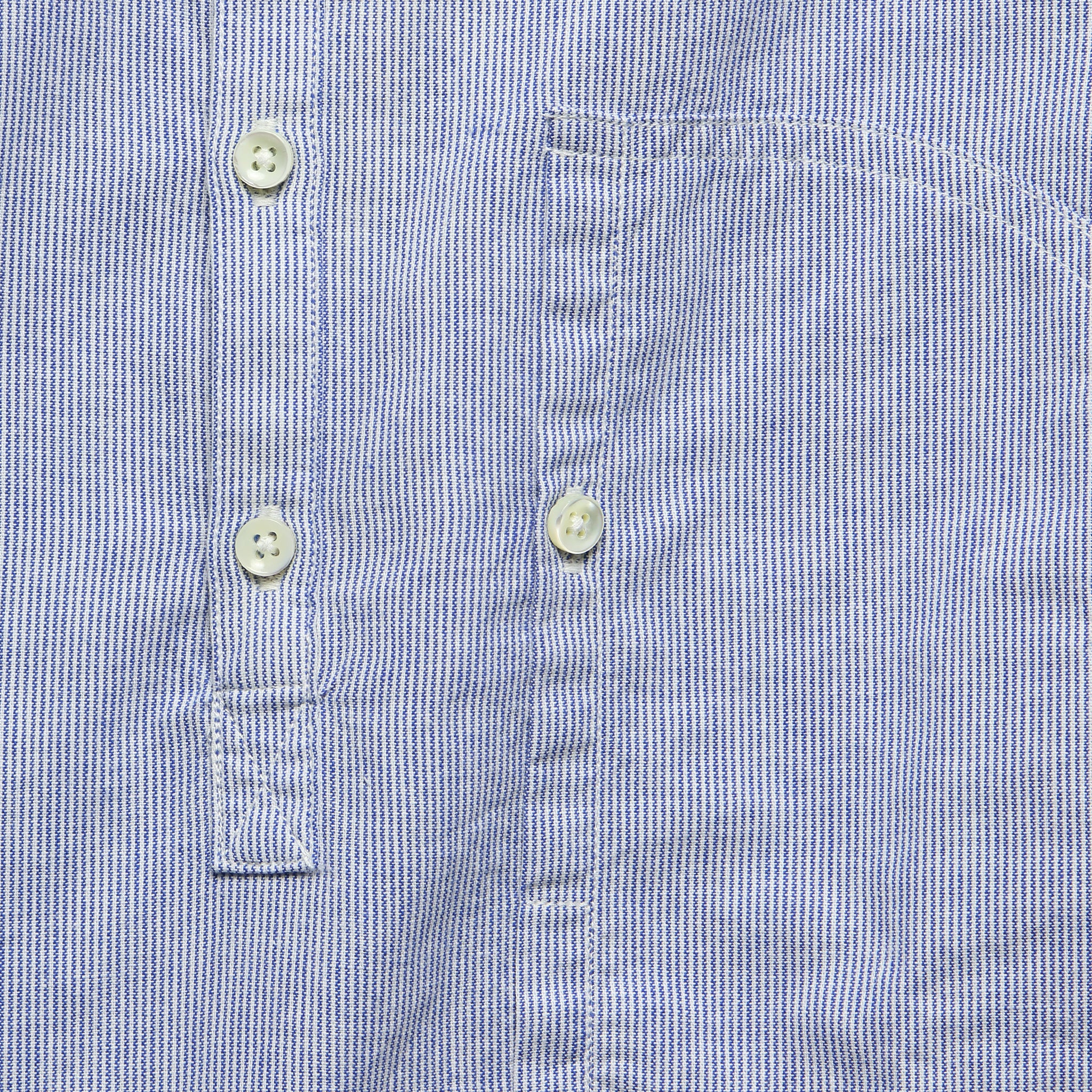 Mini Stripe Patty Shirt - Blue - Image 3