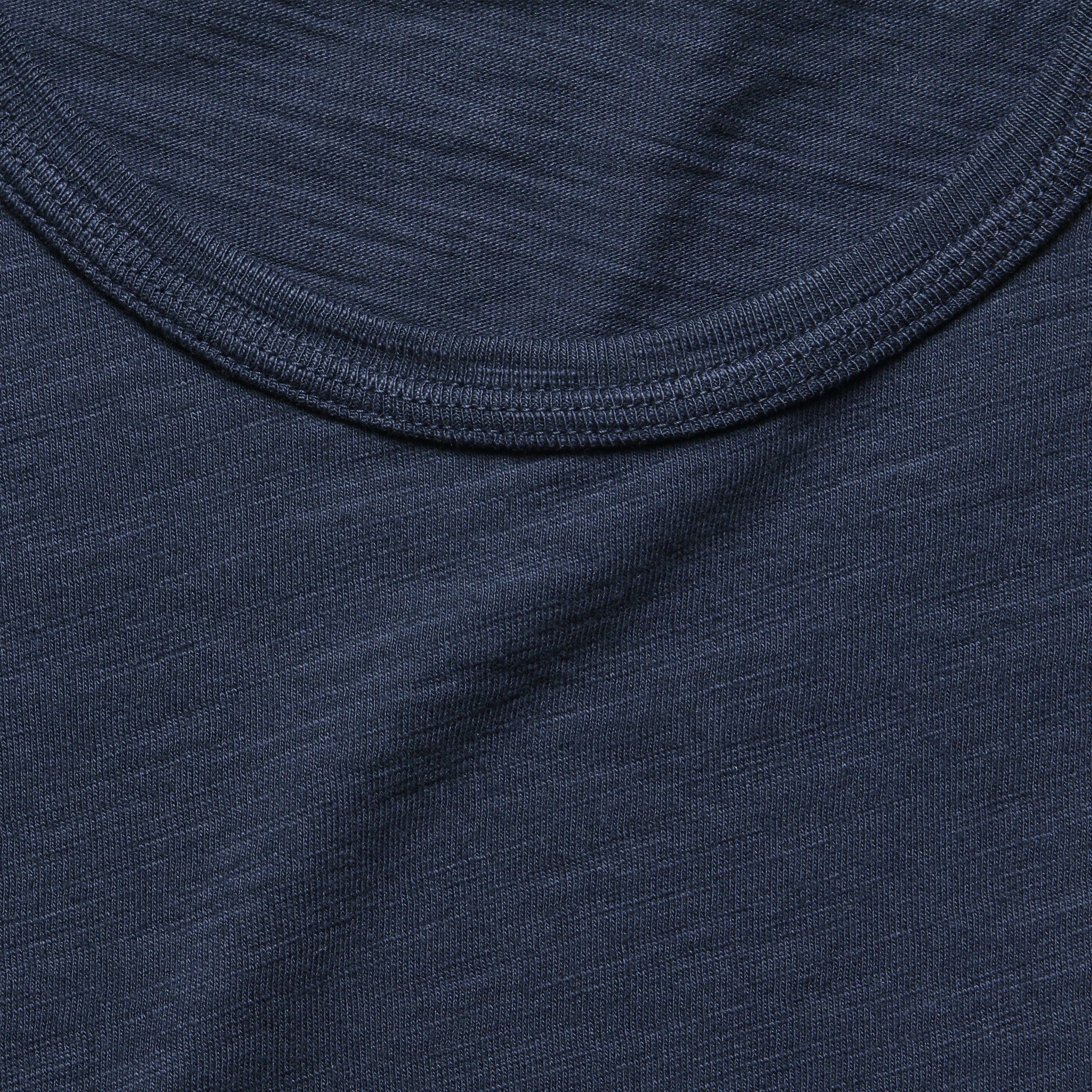 Standard Slub Crew Tee - Navy - Image 2
