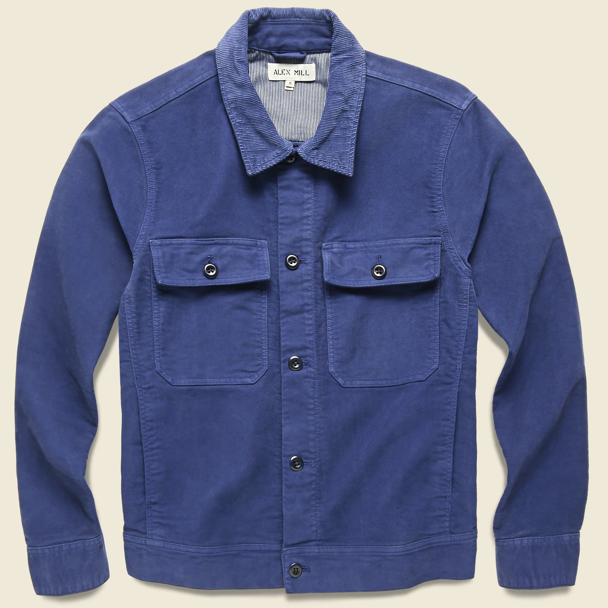 Moleskin Work Jacket - Navy