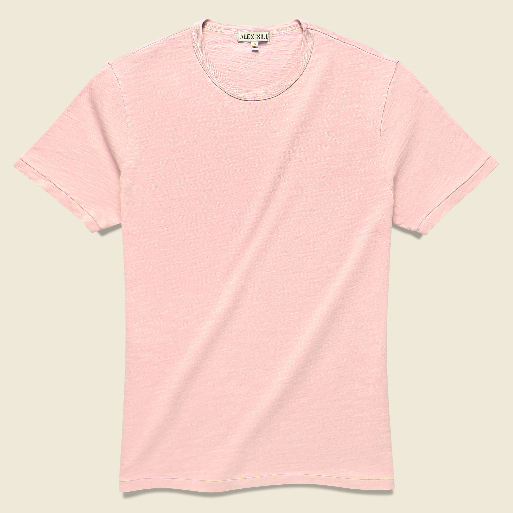 New Standard Crew Tee - Light Pink