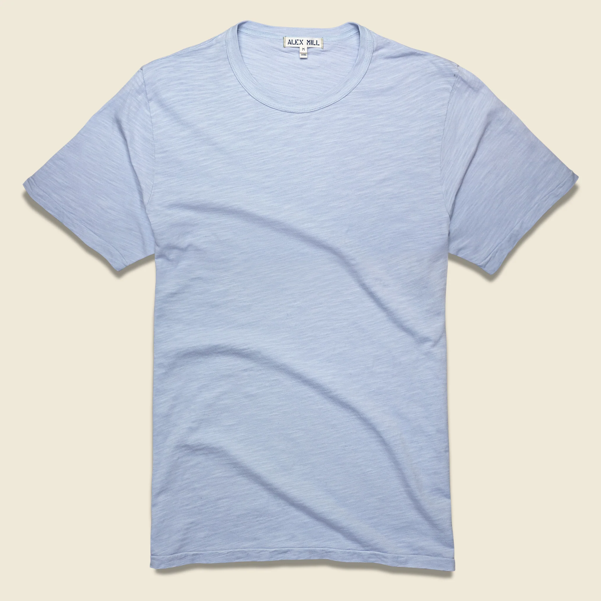 New Standard Crew Tee - Calm Blue