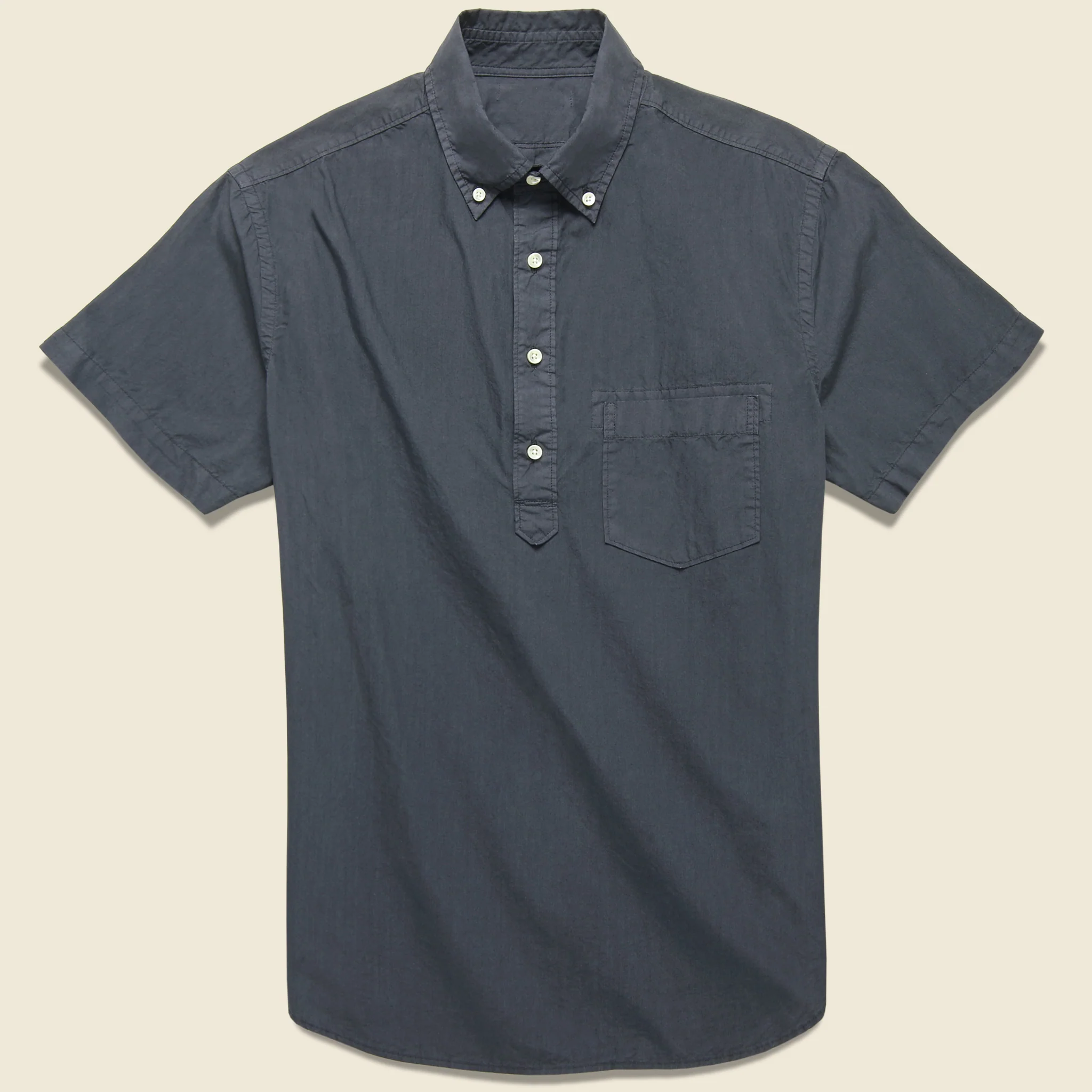 Alex Mill - S/S Paper Poplin Popover Shirt, SS19
