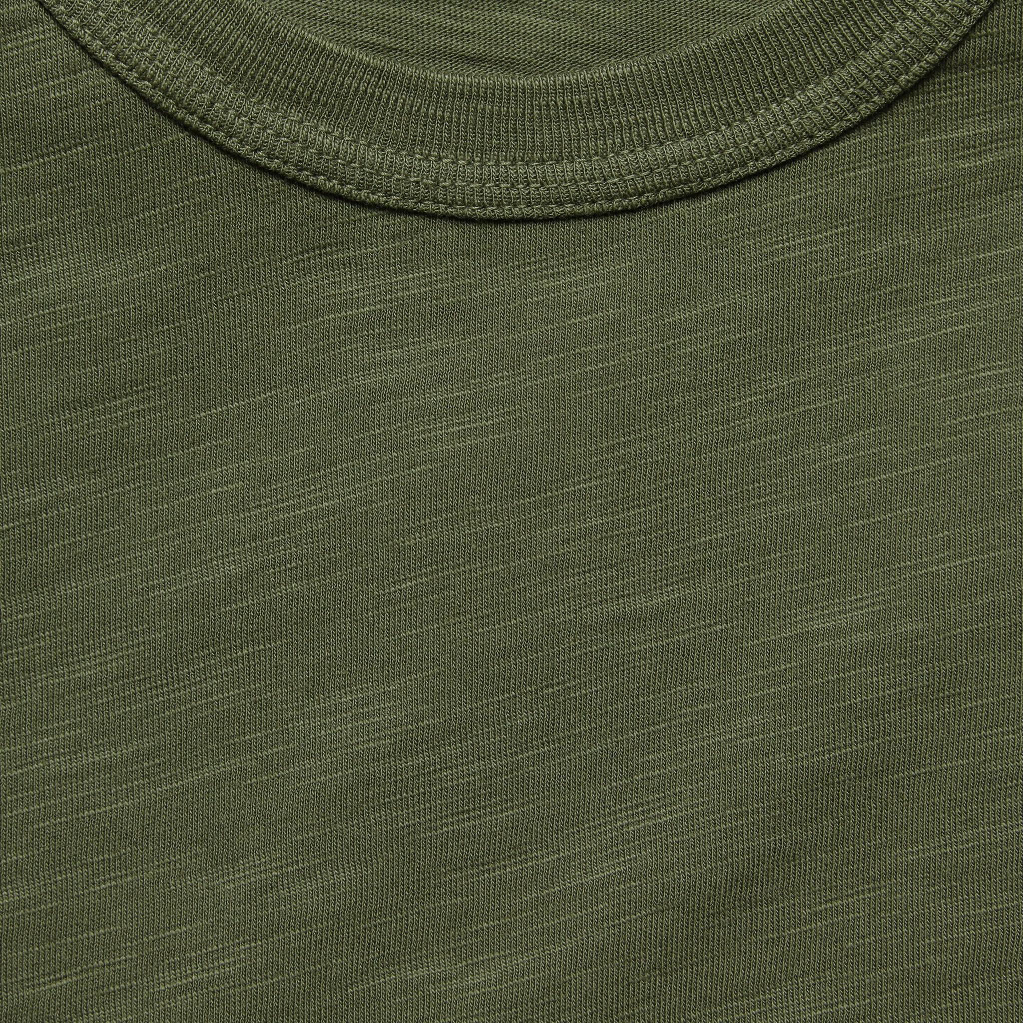 New Standard Crew Tee - Deep Olive - Image 2
