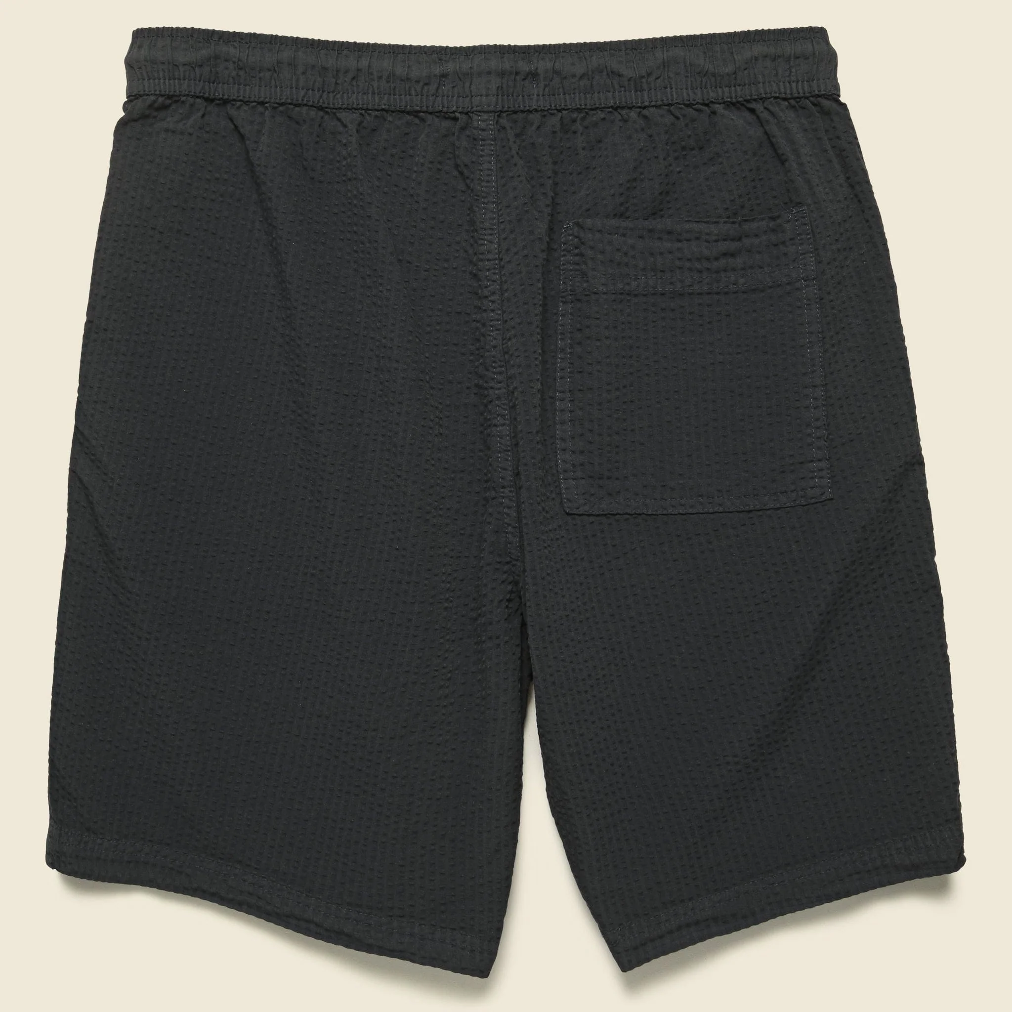 Seersucker Saturday Short - Washed Black - Image 2