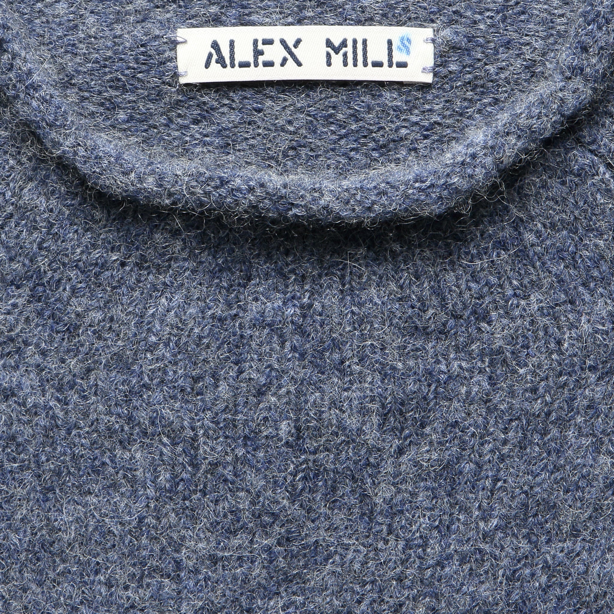 Alpaca Rollneck Sweater - Storm - Image 3